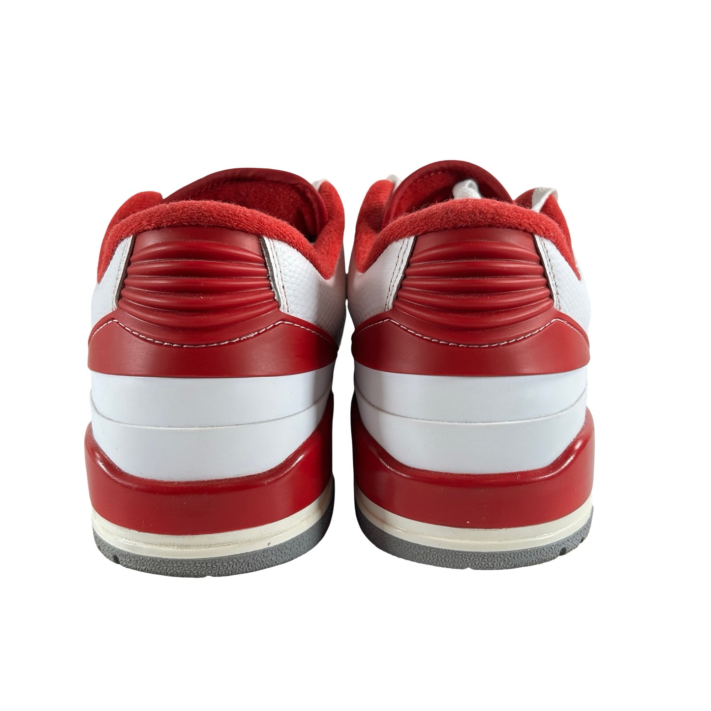 FD0383 161 Jordan 2/3 White Varsity Red [USED] - 8.5 M (Used)