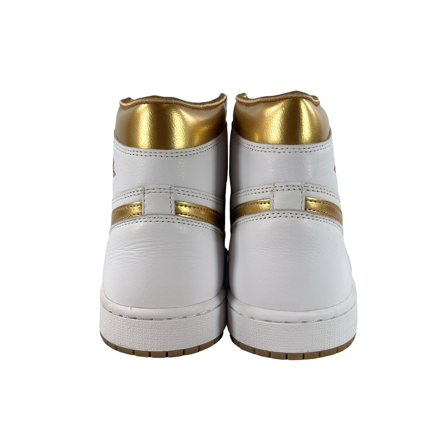 FD2596 107 Jordan 1 Retro High OG Metallic Gold (Women's) [USED] - 9.5 W (Used) (No Box)