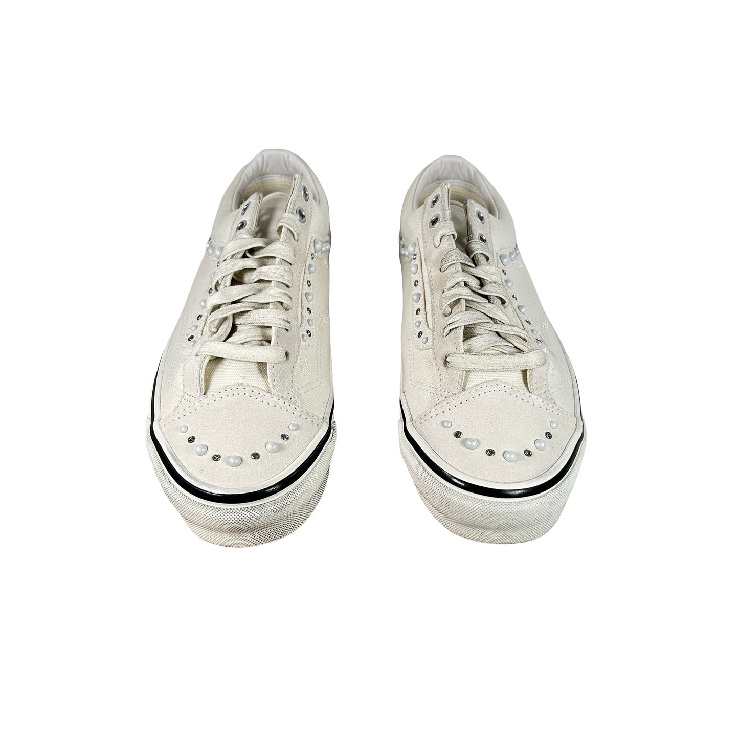 VN000E8VCCZ Vans OTW Old Skool 36 Pearlized Pack Marshmallow [USED] - 10 M (Used)