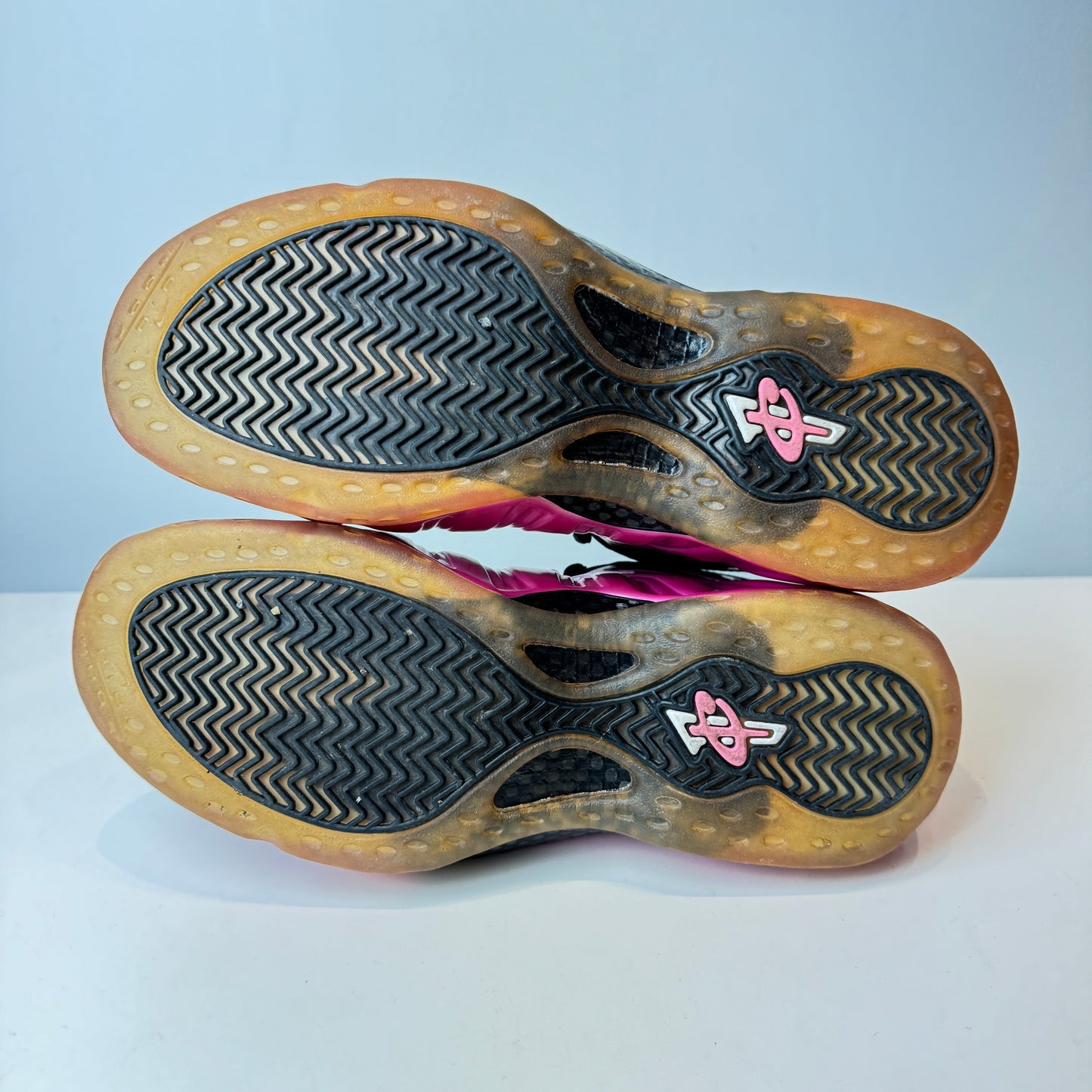 314996 600 Nike Air Foamposite One Pearlized Pink [USED] - 11 M (Used) (No Box)