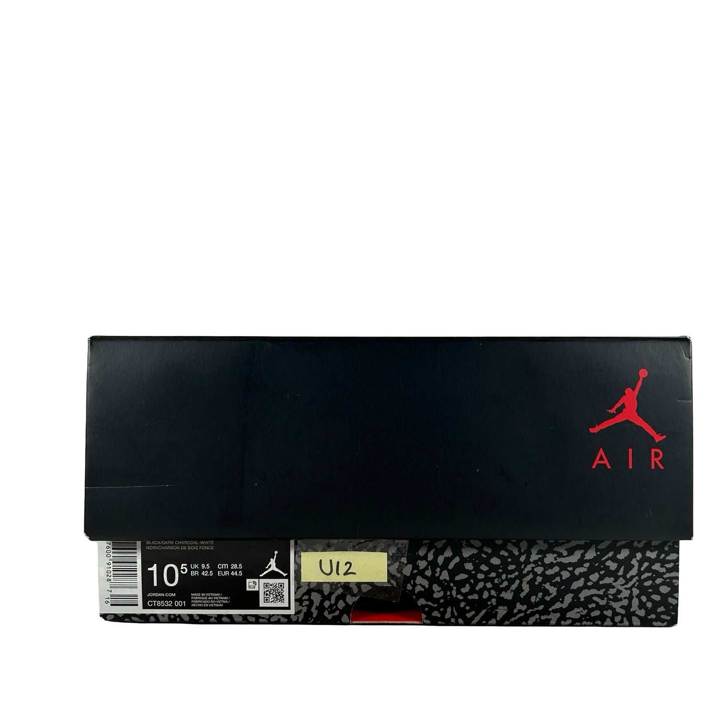 CT8532 001 Jordan 3 Retro Black Cat (2025) [USED] - 10.5 M (Used12)