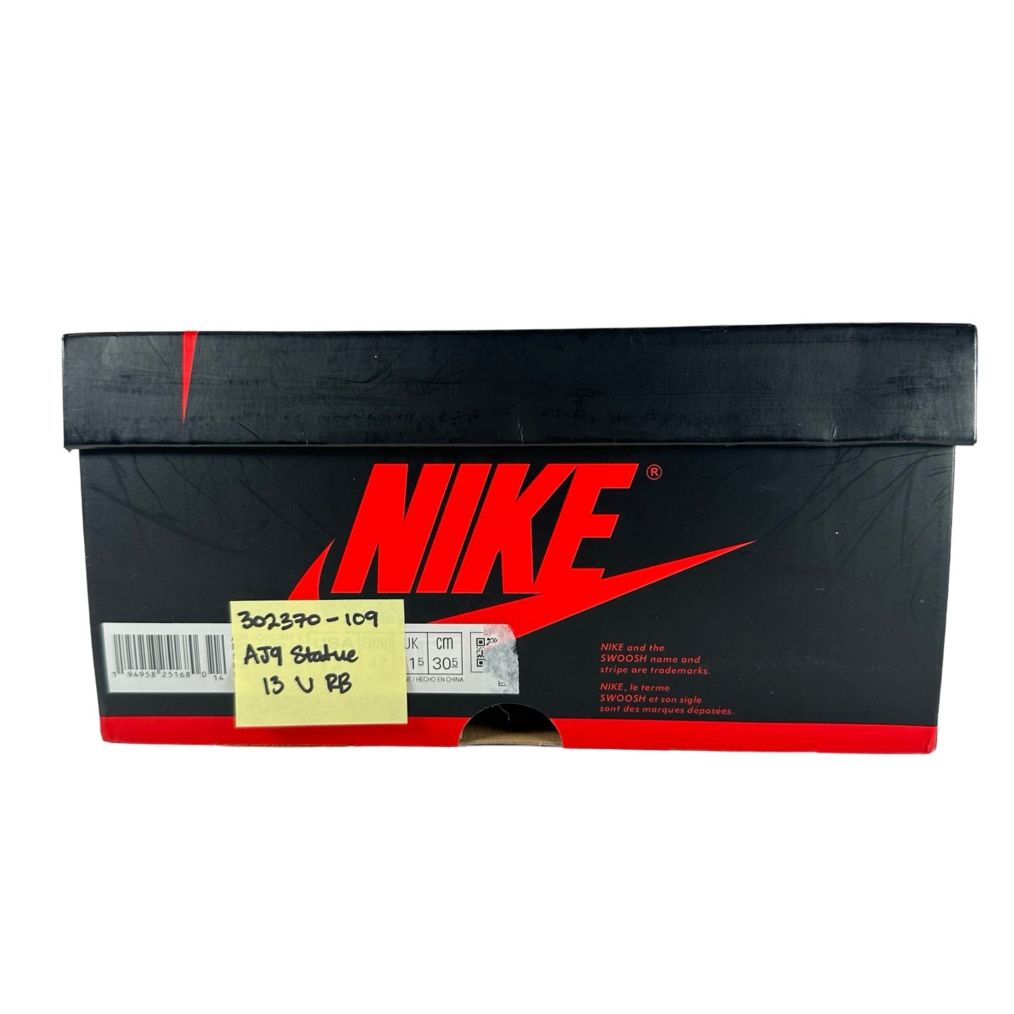 302370 109 Jordan 9 Retro Statue [USED] - 13 M (Used) (Replace Box)