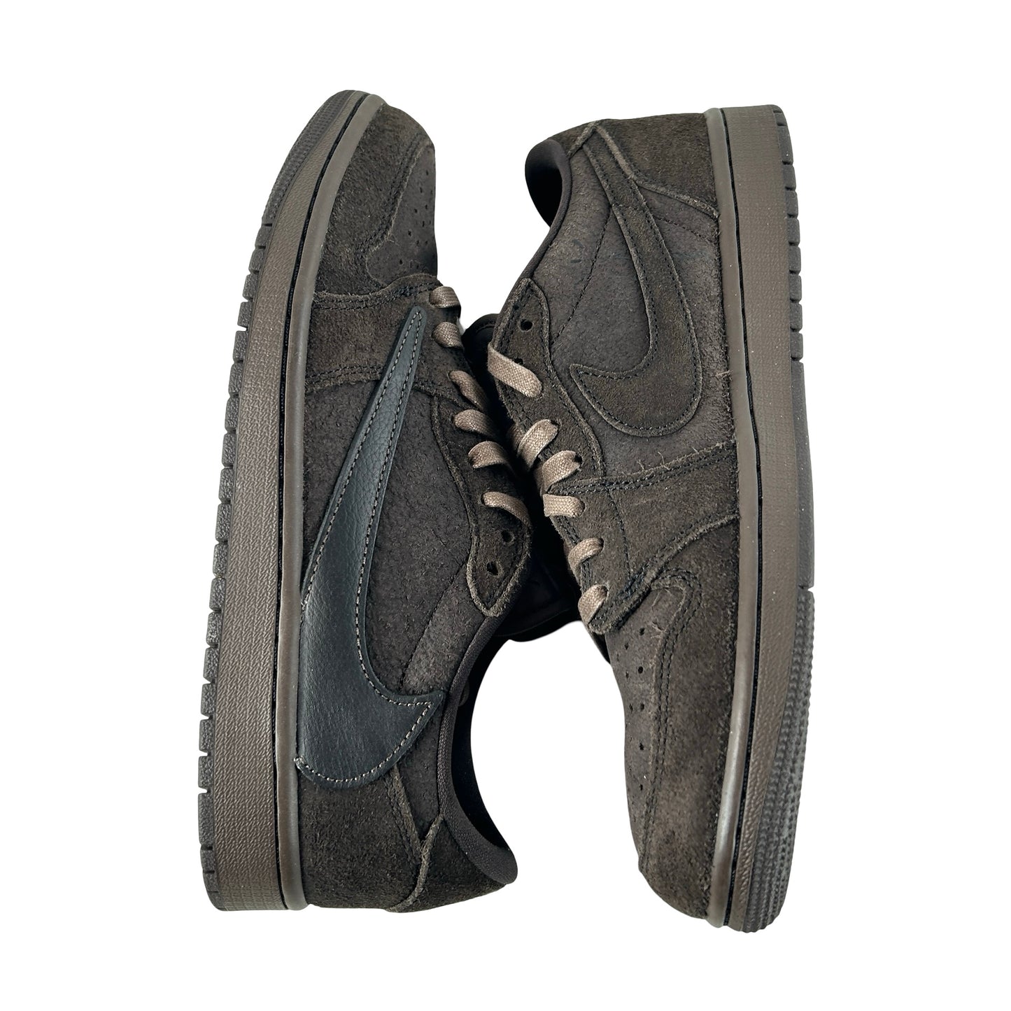 DM7866 202 Jordan 1 Retro Low OG SP Travis Scott Velvet Brown [USED] - 8.5 M (Used3)