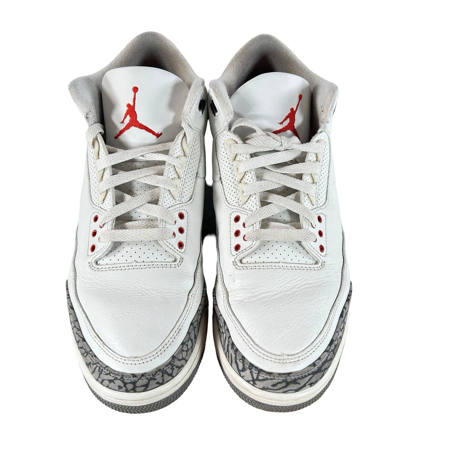 DN3707 100 Jordan 3 Retro White Cement Reimagined [USED] - 11 M (Used) (Replace Box)