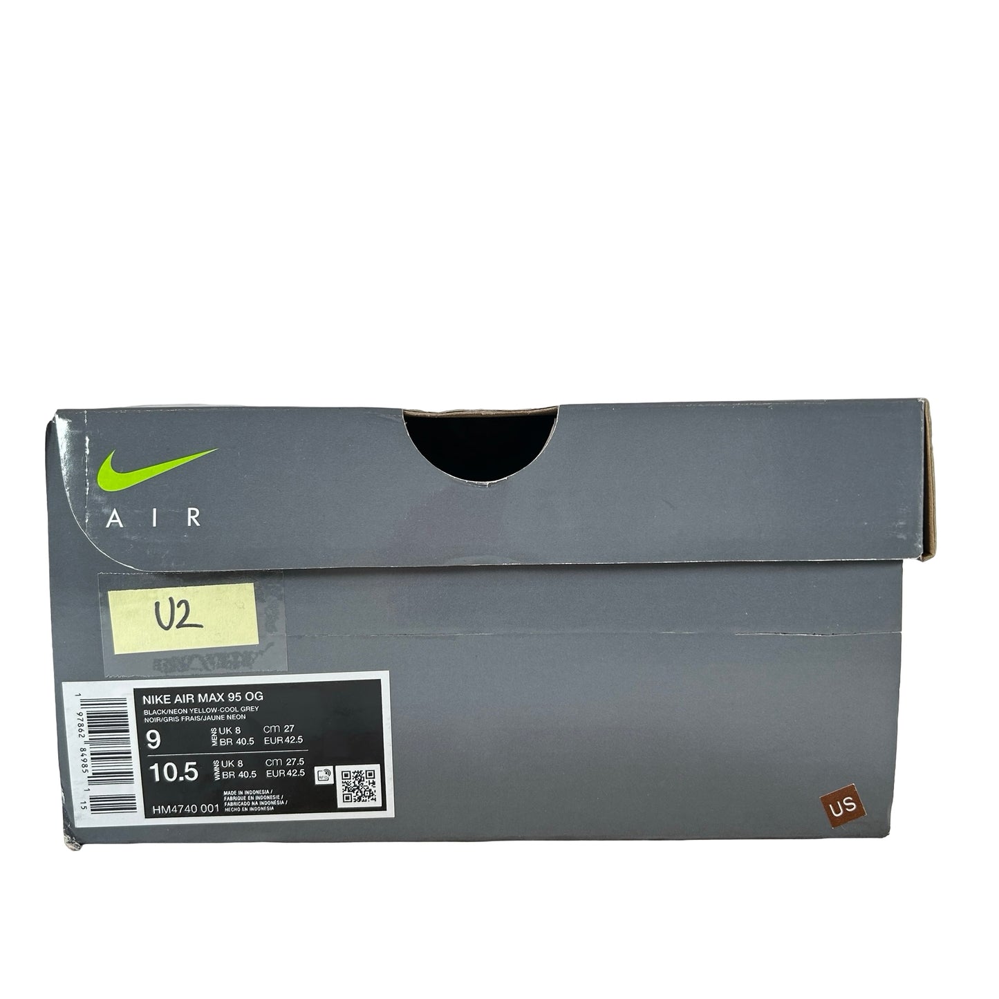 HM4740 001 Nike Air Max 95 OG Big Bubble Neon (2025) [USED] - 9 M (Used2)