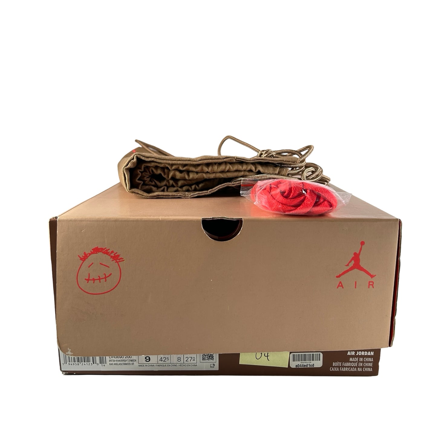 DH0690 200 Jordan 6 Retro Travis Scott British Khaki [USED] - 9 M (Used4)