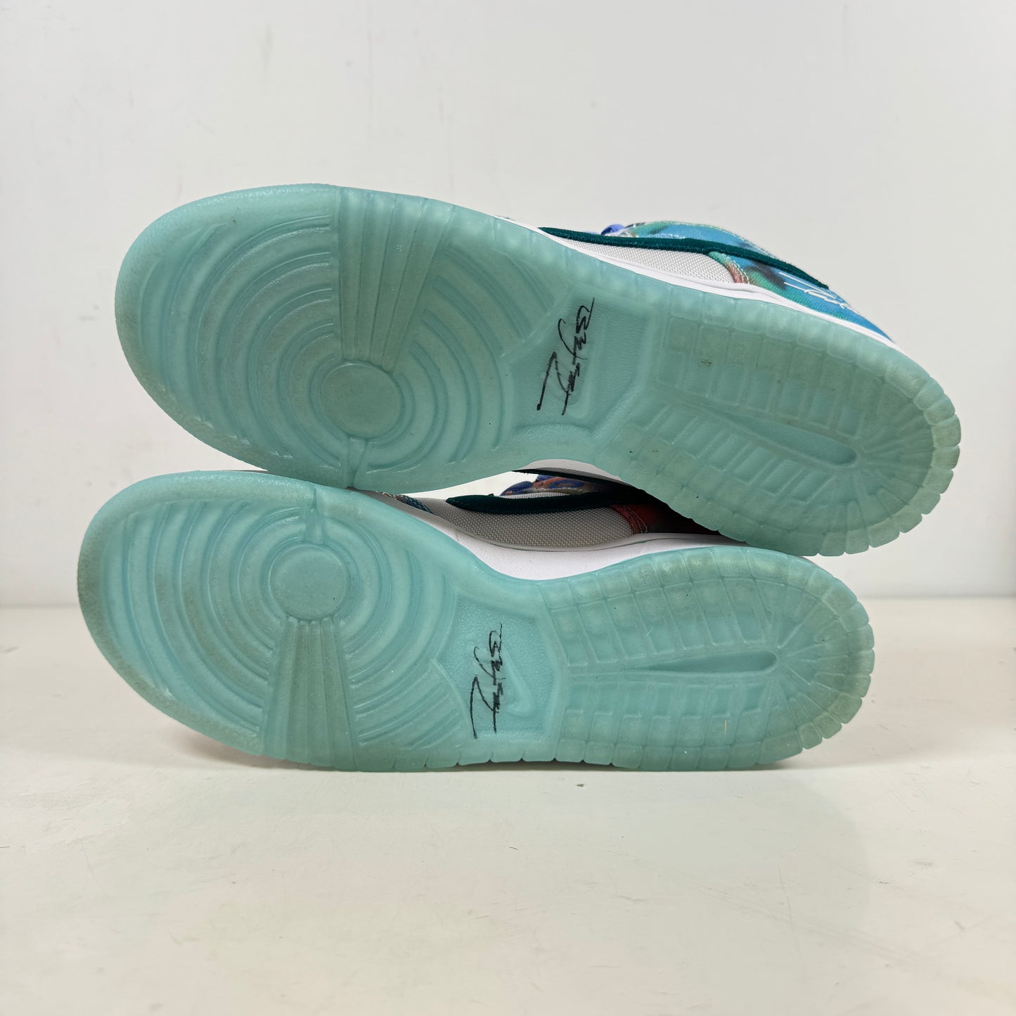 HF6061 400 Nike SB Dunk Low Futura Laboratories Bleached Aqua [USED] - 10 M (VNDS)