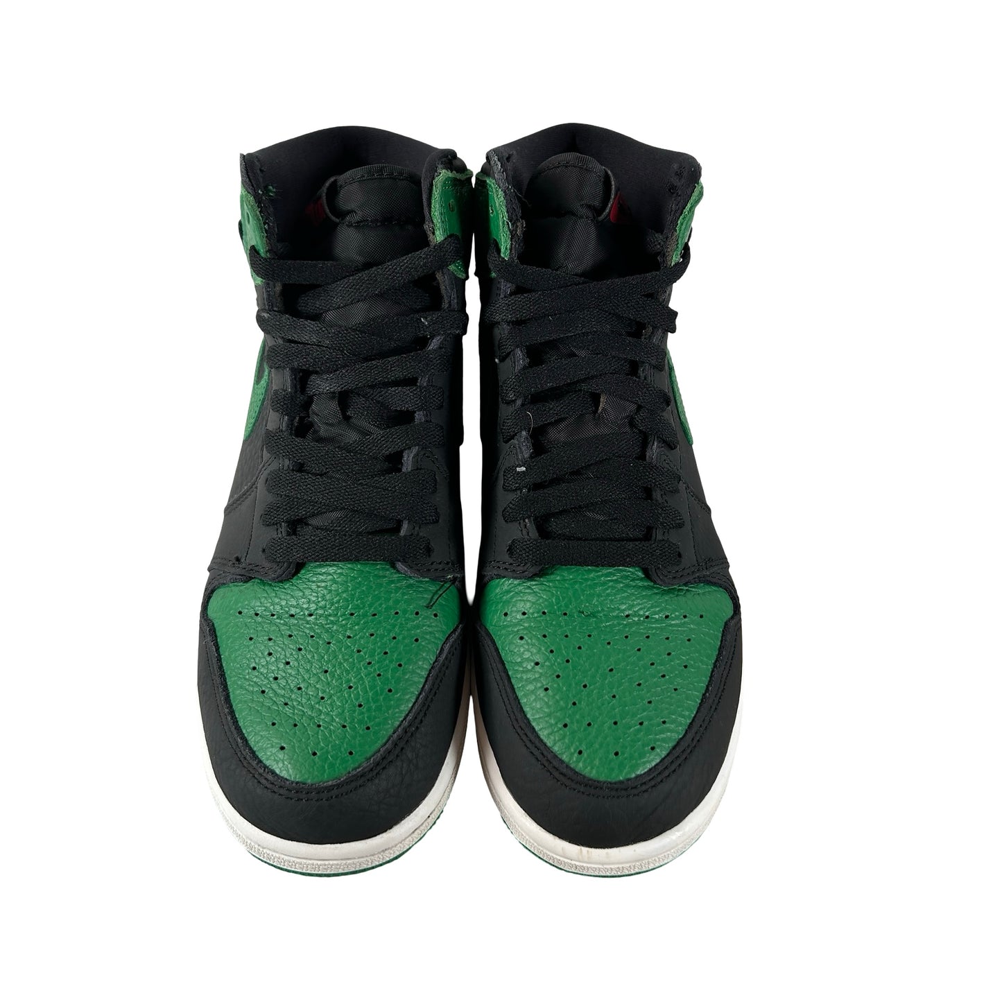 575441 030 Jordan 1 Retro High Pine Green Black (GS) [USED] - 7 Y (Used) (Replace Box)