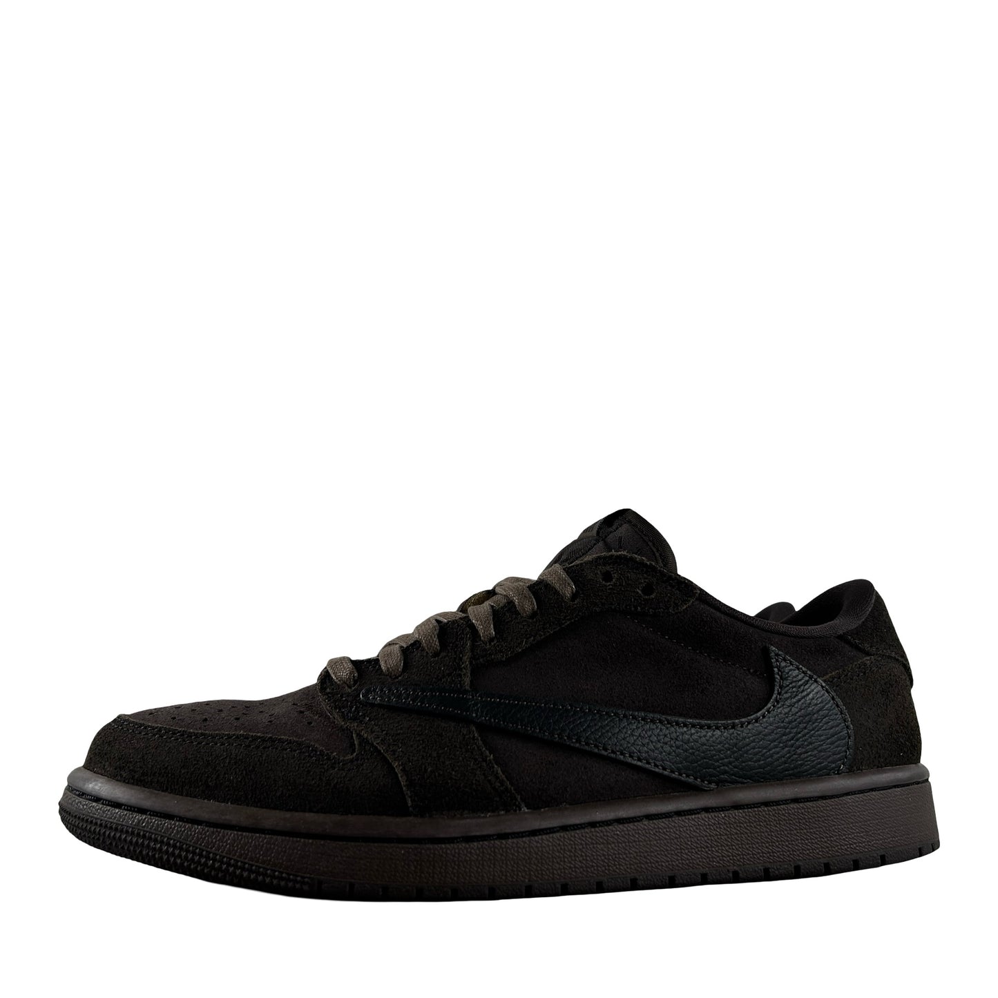 DM7866 202 Jordan 1 Retro Low OG SP Travis Scott Velvet Brown [USED] - 9 M (Used12)