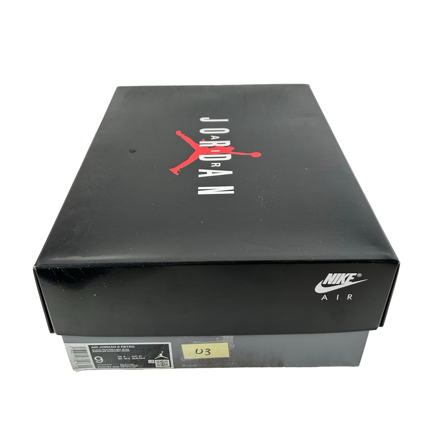 HV4794 030 Air Jordan 9 Retro Olive (2024) [USED] - 9 M (Used3)
