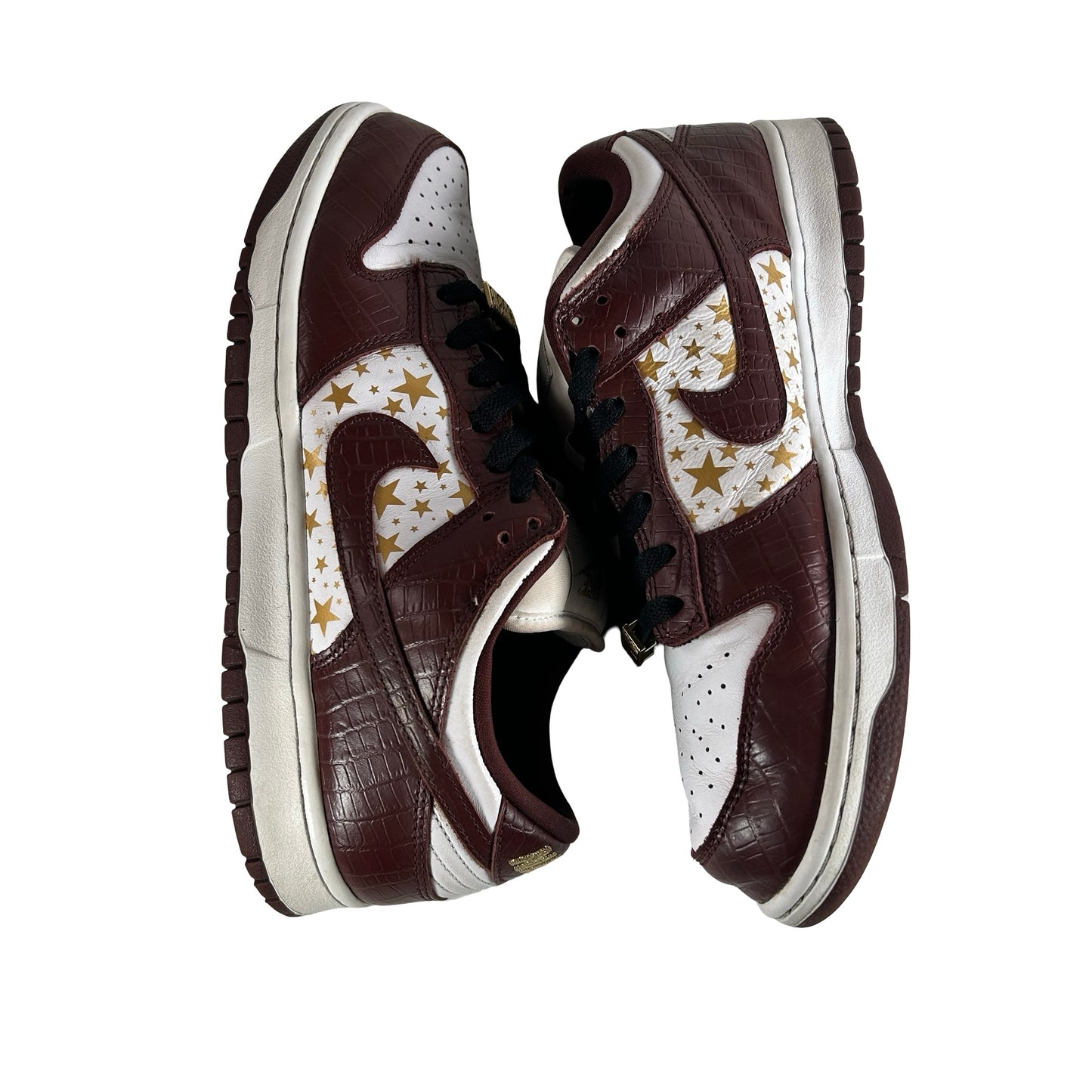 DH3228 103 Supreme Dunk SB Low Brown [USED] - 9 M (Used2)