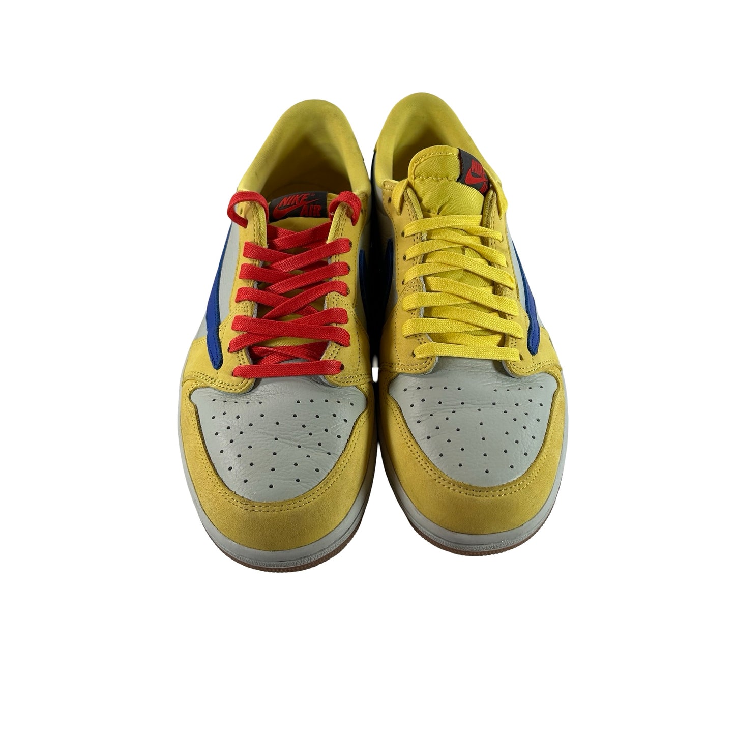 DZ4137 700 Jordan 1 Retro Low OG SP Travis Scott Canary (Women's) [USED] - 12 W (Used4)