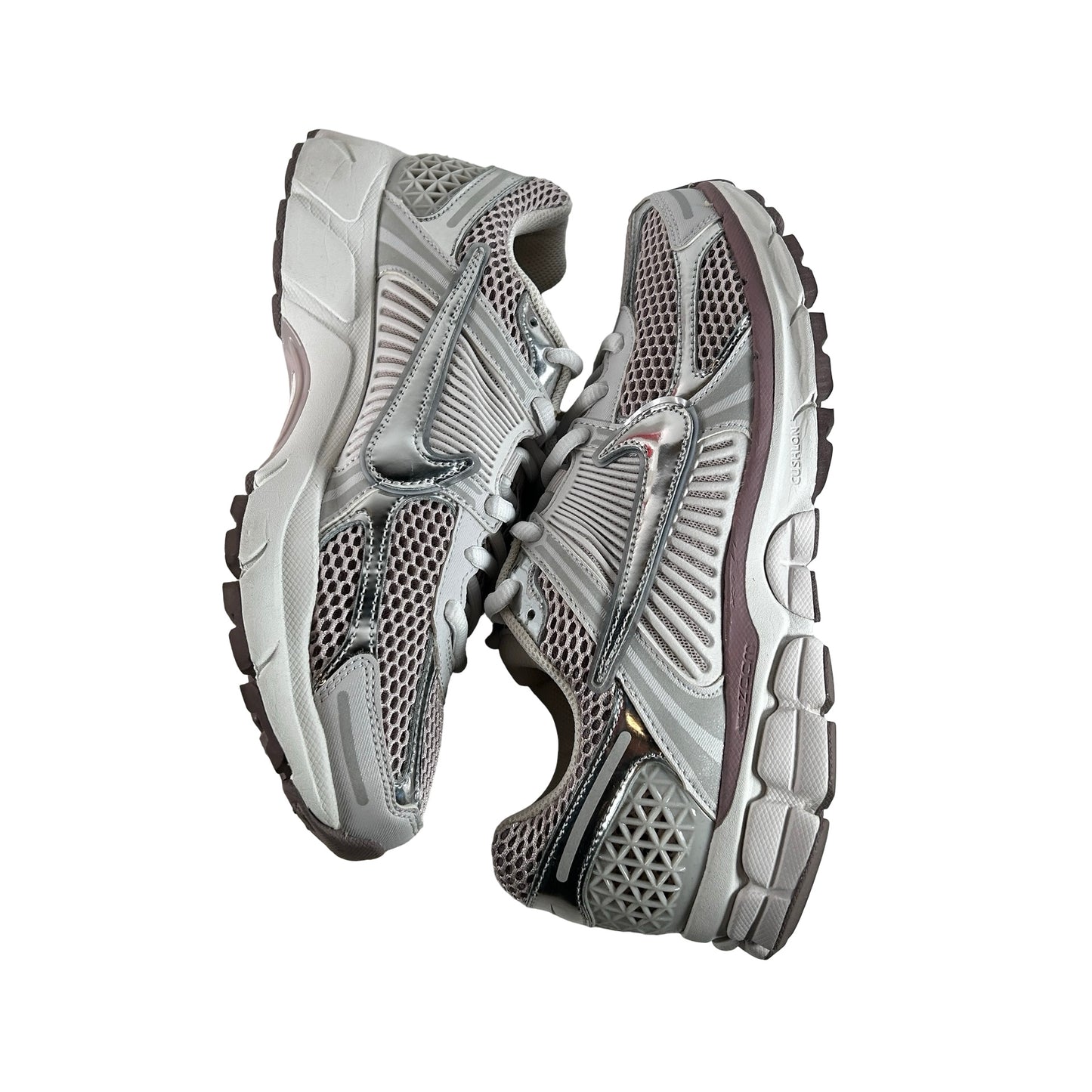 HV6417 001 Nike Zoom Vomero 5 Metallic Silver Platinum Violet (W) [USED] - 11 W (Used)