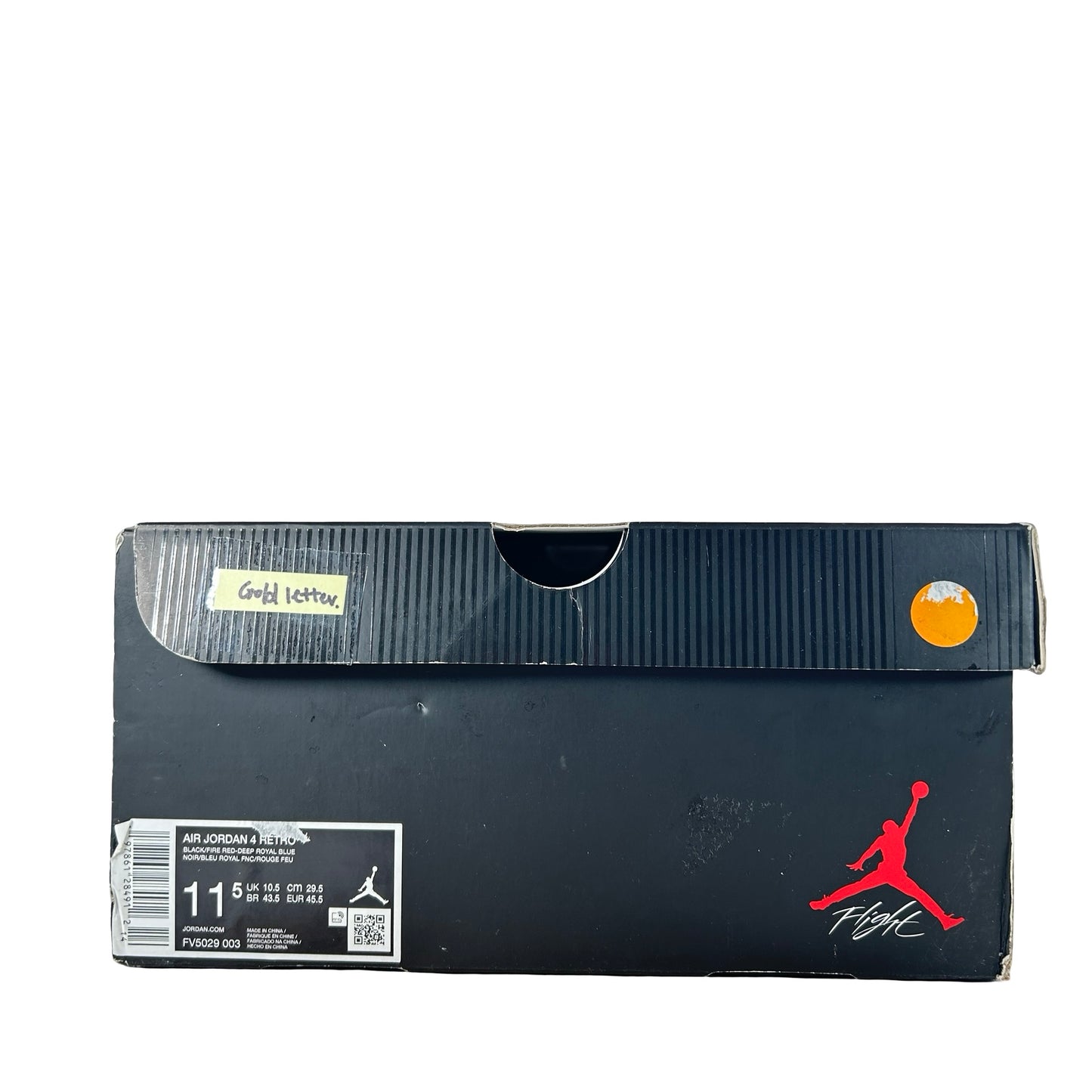 FV5029 003 Jordan 4 Retro Rare Air (Gold Lettering) [USED] - 11.5 M (Used)