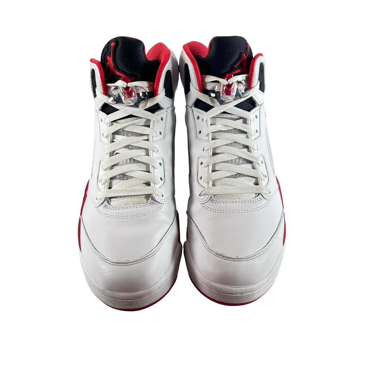 HQ7978 101 Jordan 5 Retro Fire Red Black Tongue (2025) [USED] - 12 M (Used5)