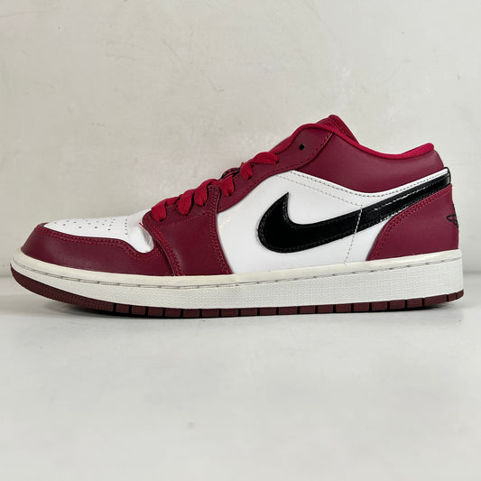 553558 604 Jordan 1 Low Noble Red [USED] - 9.5 M (Used)