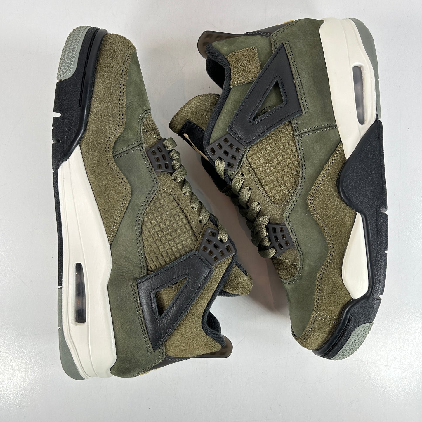 FB9927 200 Air Jordan 4 Craft Medium Olive [USED] - 8 M (Used)