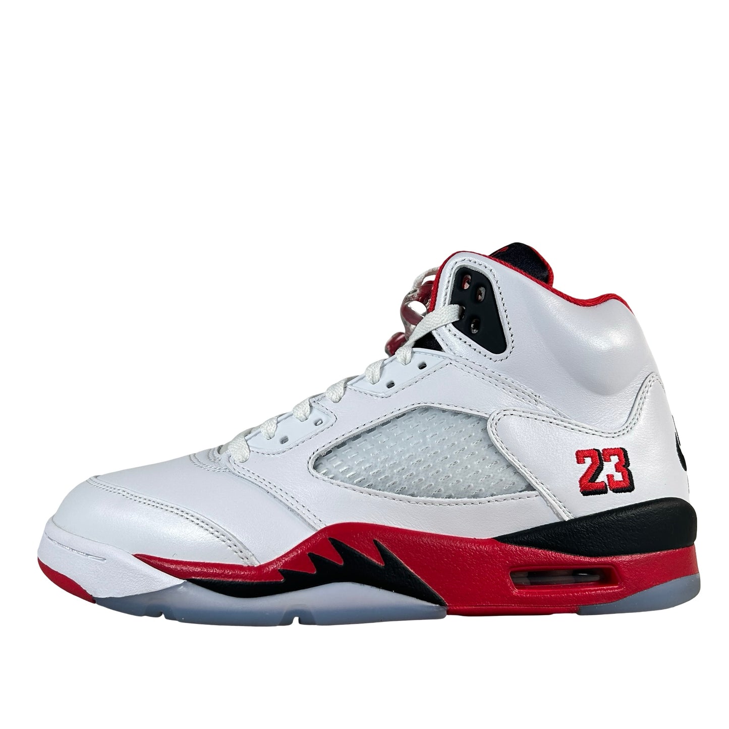HQ7978 101 Jordan 5 Retro Fire Red Black Tongue (2025) [USED] - 9.5 M (Used3)