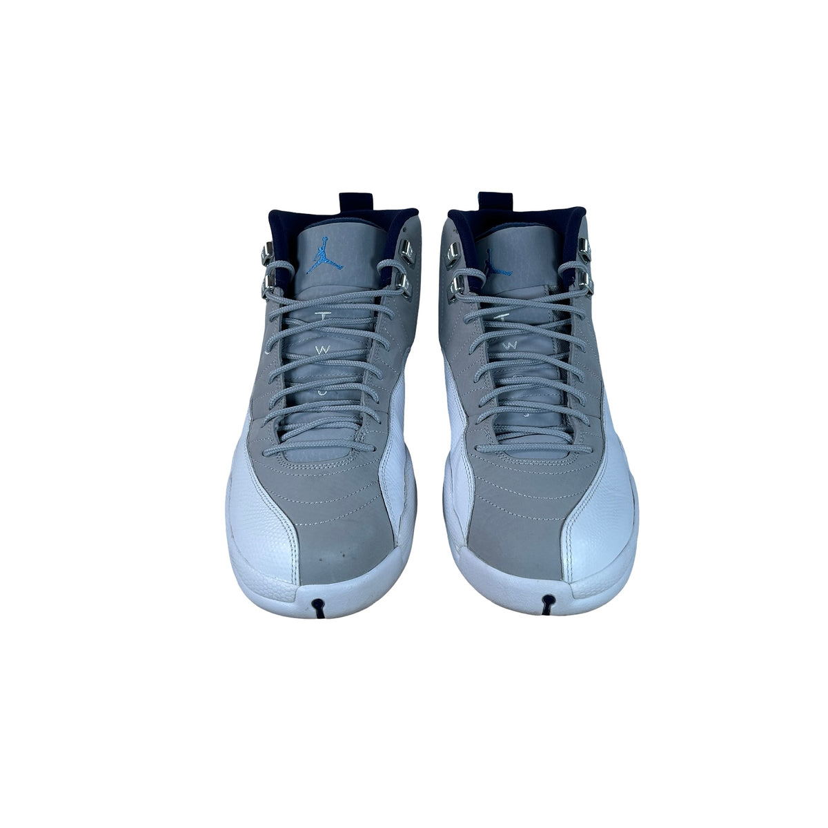 130690 007 Jordan 12 Retro Grey University Blue [USED] - 11 M (Used2)