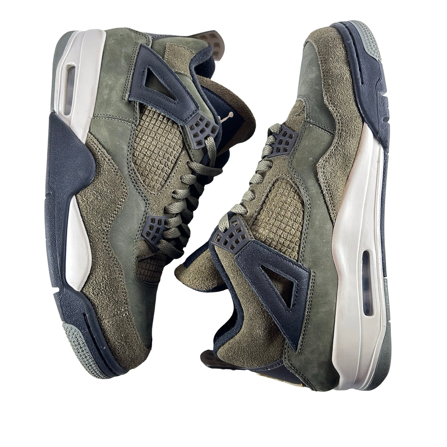 FB9927 200 Air Jordan 4 Craft Medium Olive [USED] - 10.5 M (Used) (No Box)
