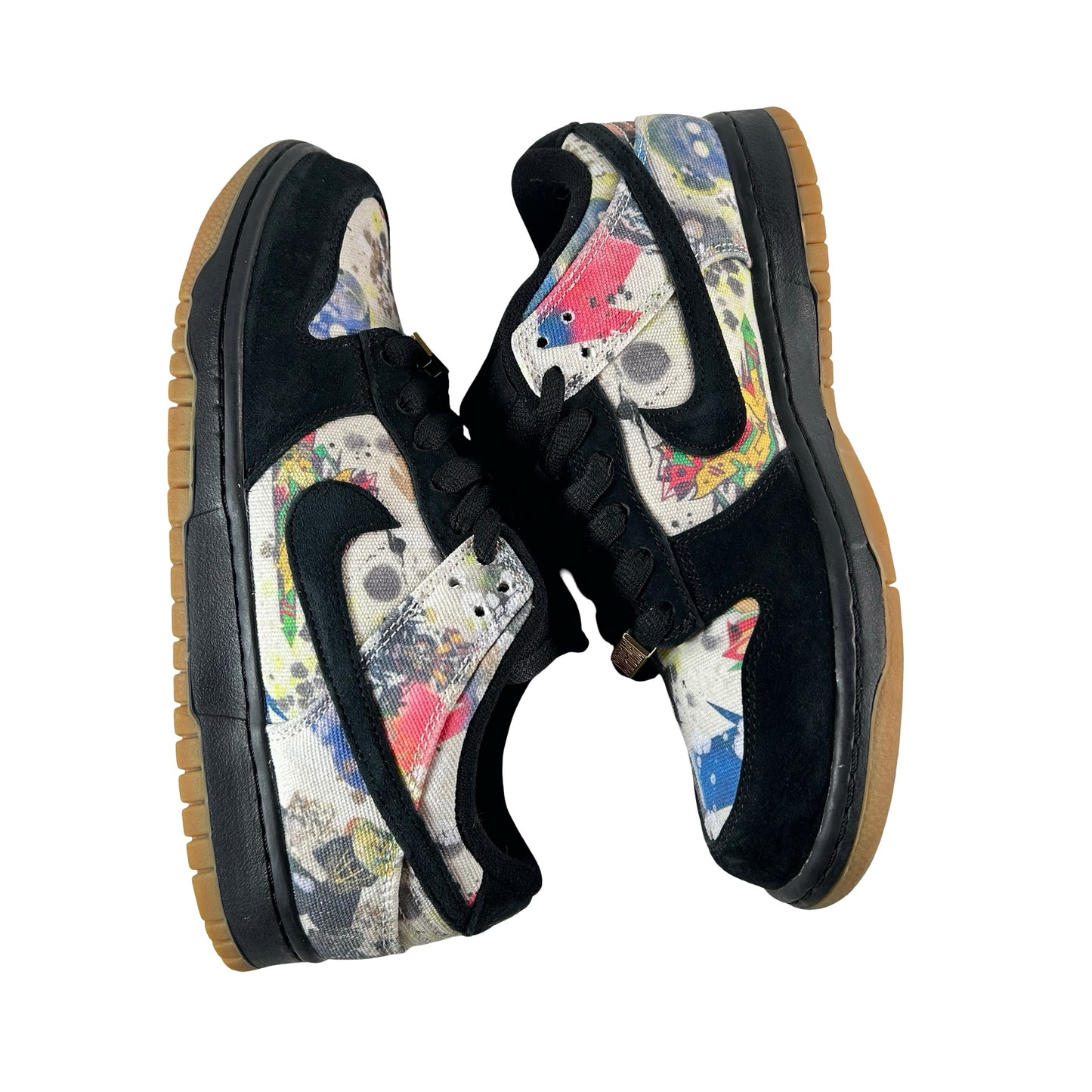 FD8778 001 Nike SB Dunk Low Supreme Rammellzee [USED] - 8 M (Used2)
