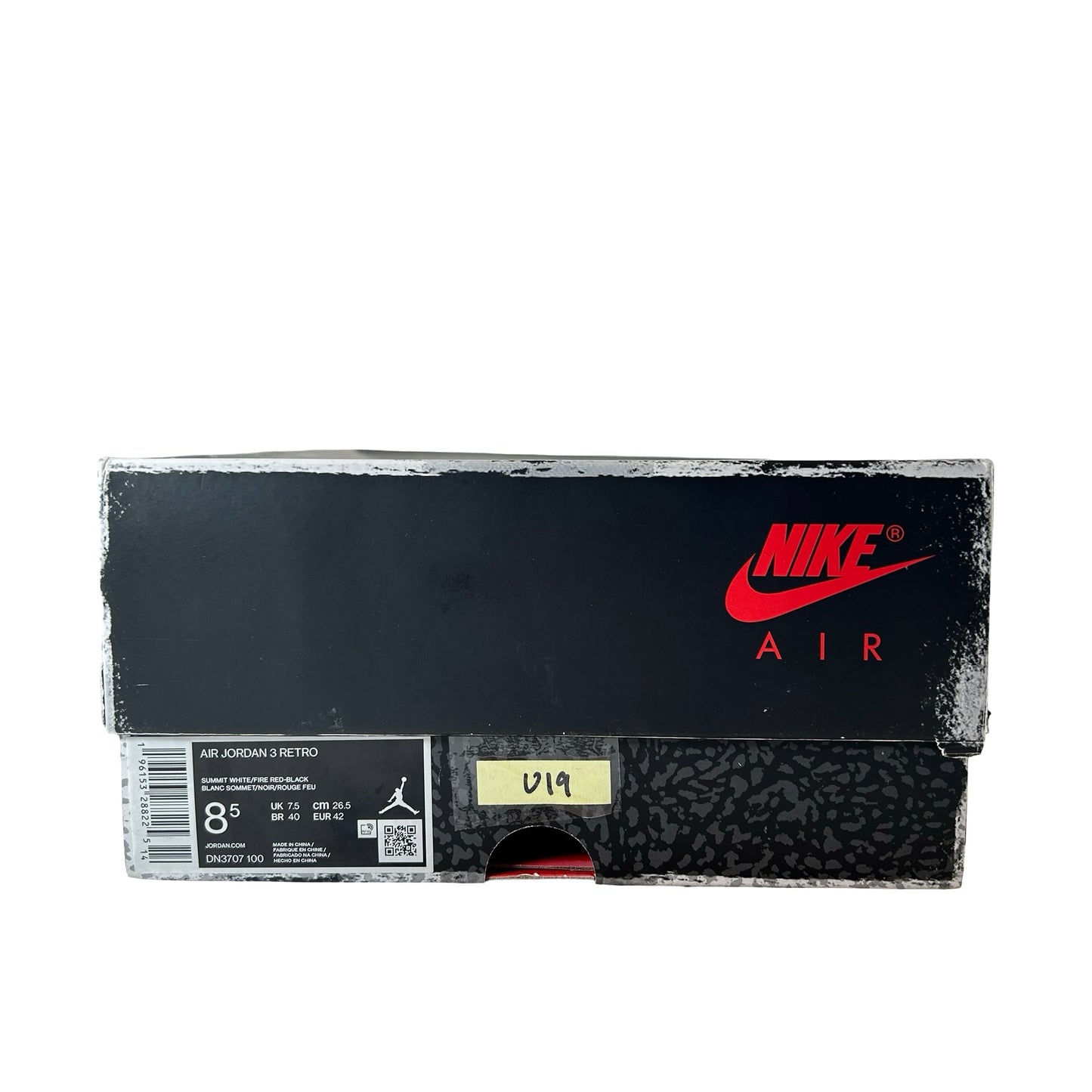 DN3707 100 Jordan 3 Retro White Cement Reimagined [USED] - 8.5 M (Used19)