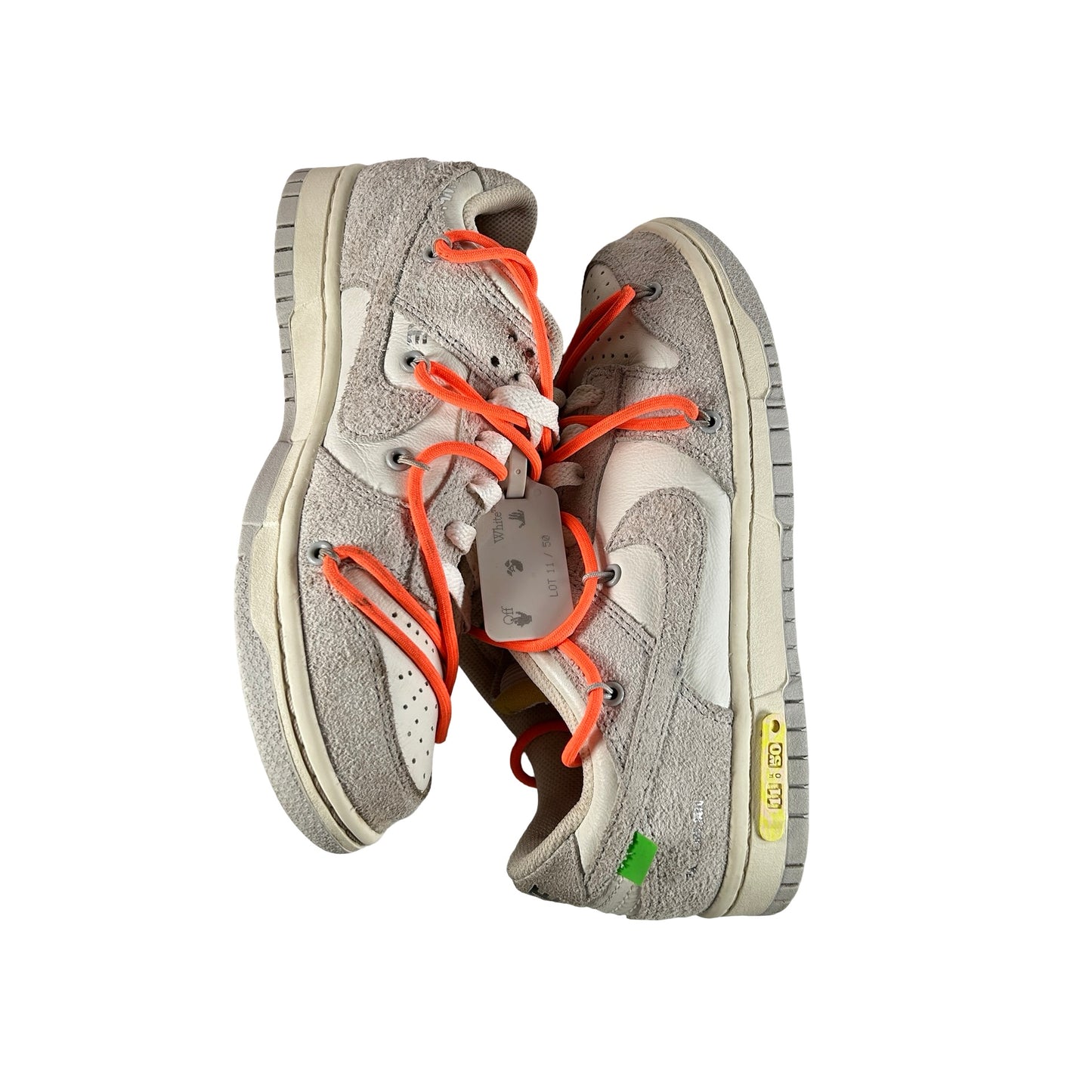 DJ0950 117 Nike Dunk Low Off-White Lot 17 [USED] - 5.5 M (Used) (No Box)