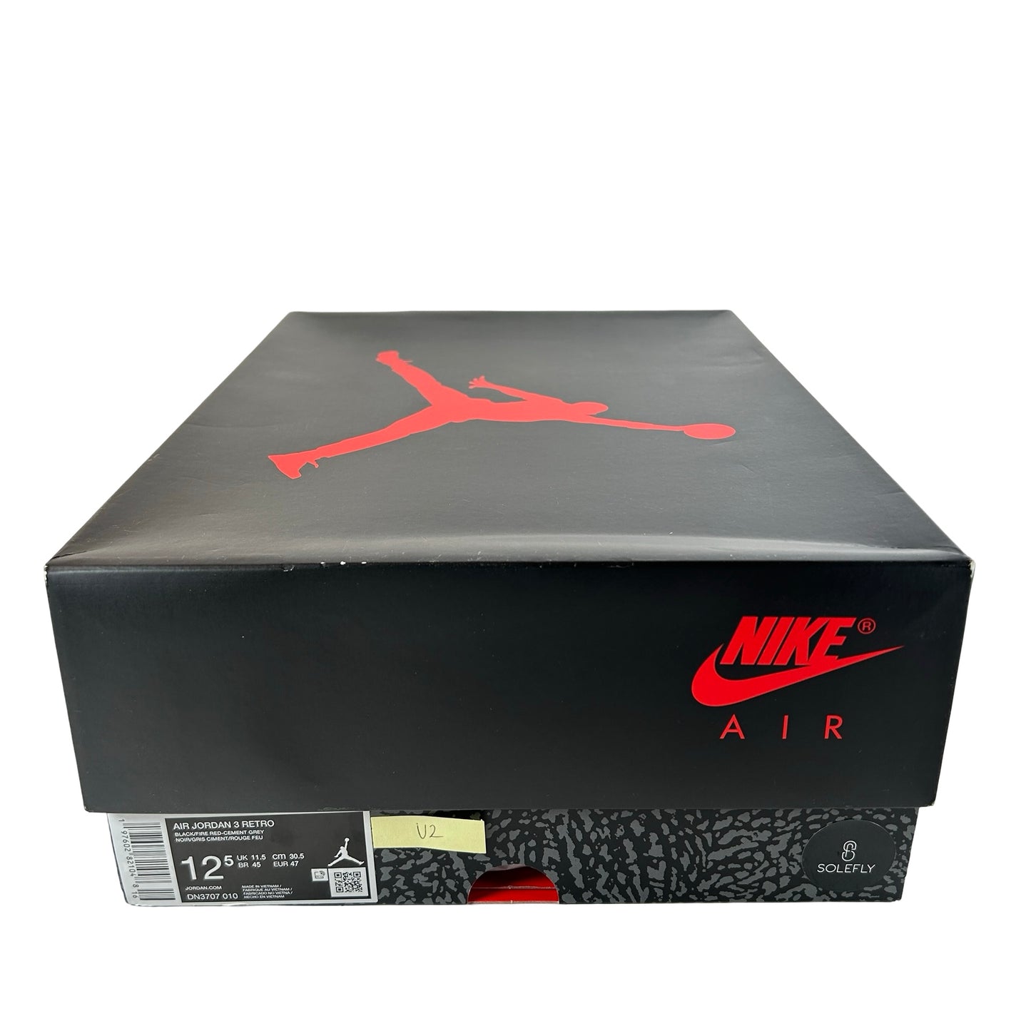 DN3707 010 Jordan 3 Retro Black Cement Reimagined (2024) [USED] - 12.5 M (Used2)