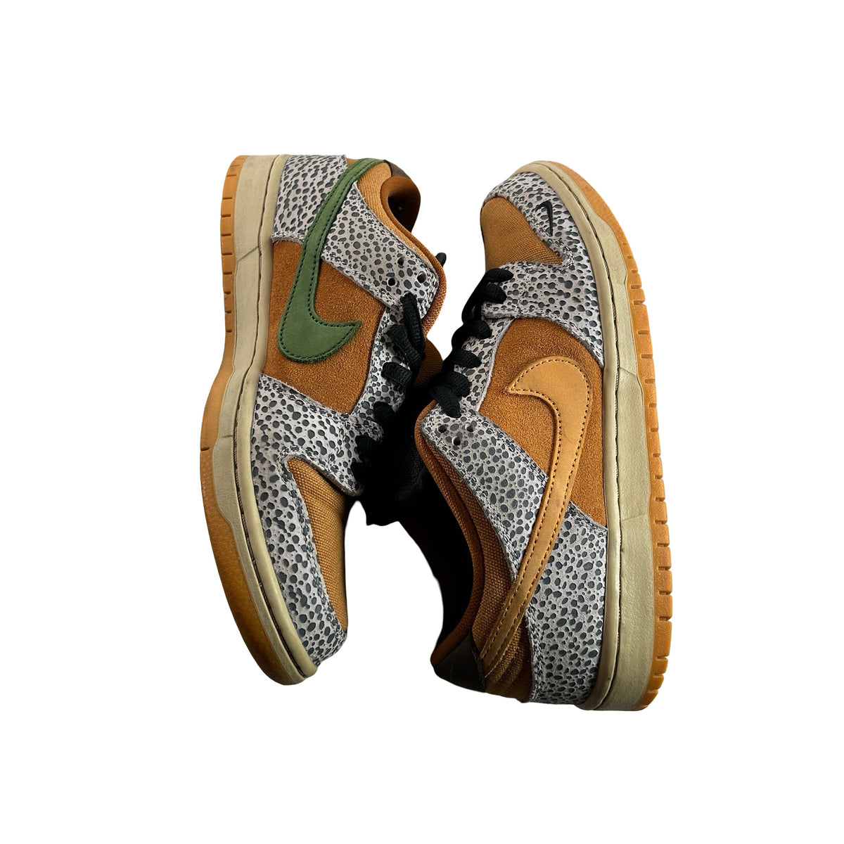 CD2563 002 Nike SB Dunk Low Safari [USED] - 7 M (Used)