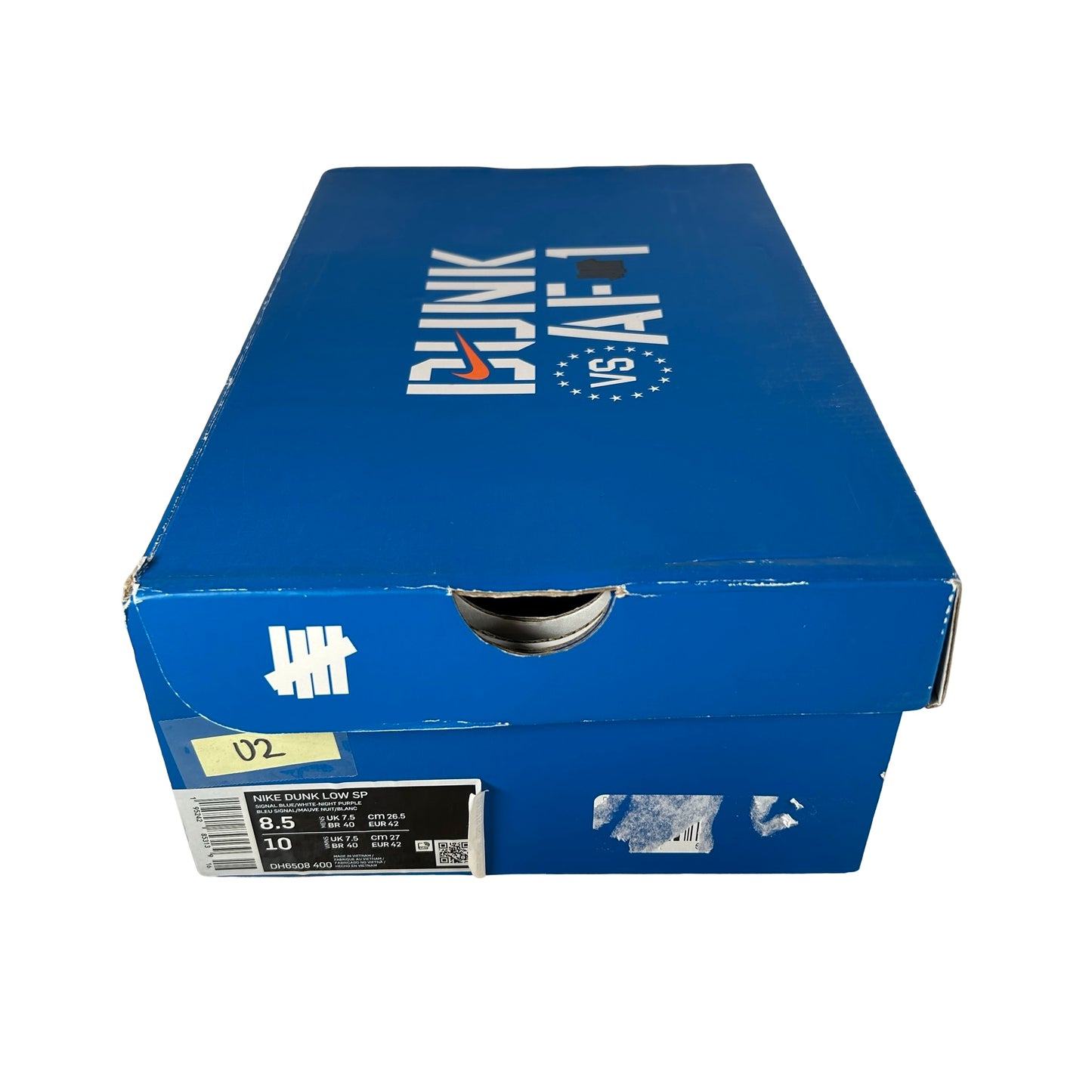 DH6508 400 Nike Dunk Low Undefeated 5 On It Dunk vs.AF1