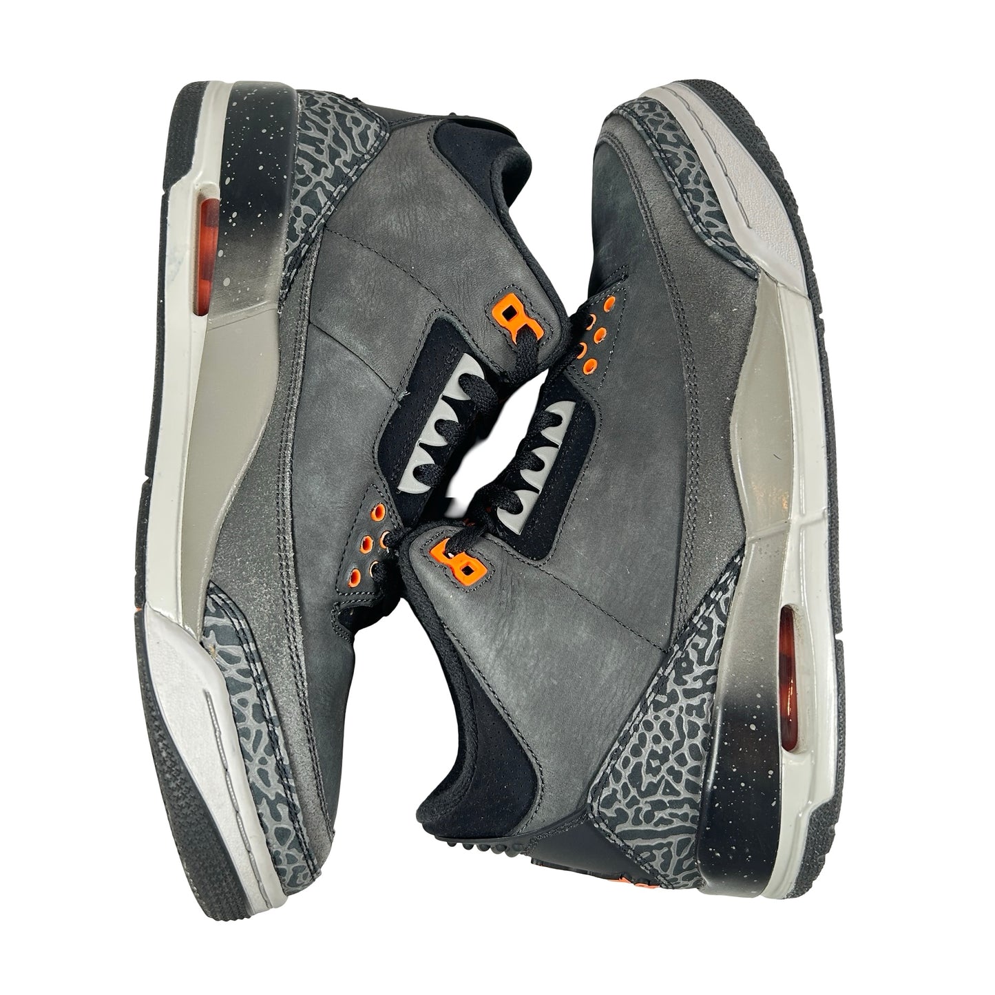 CT8532 080 Jordan 3 Retro Fear Pack (2023) [USED] - 9.5 M (Used5)