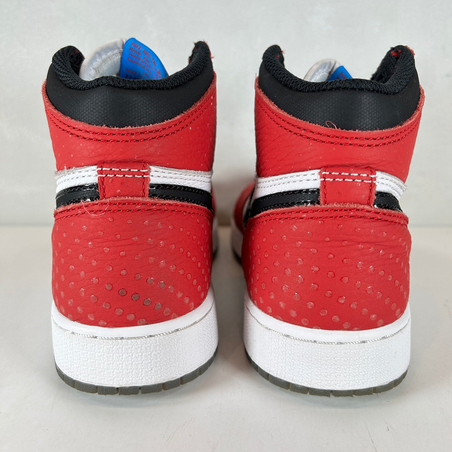 575441 602 Jordan 1 Retro High Spider-Man Origin Story (GS) [USED] - 4 Y (Used) (No Box)