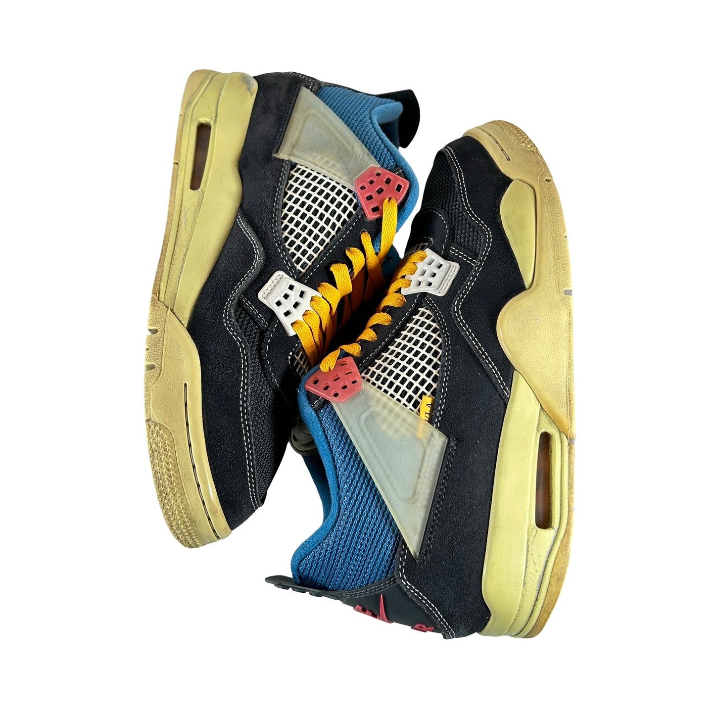 DC9533 001 Jordan 4 Retro Union Off Noir [USED] - 9 M (Used13)