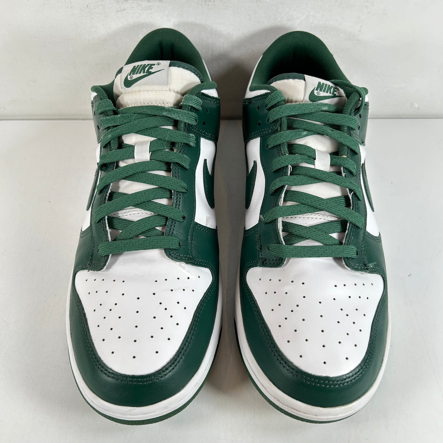 DD1391 101 Nike Dunk Low Michigan State [USED] - 12 M (Used) (No Box)