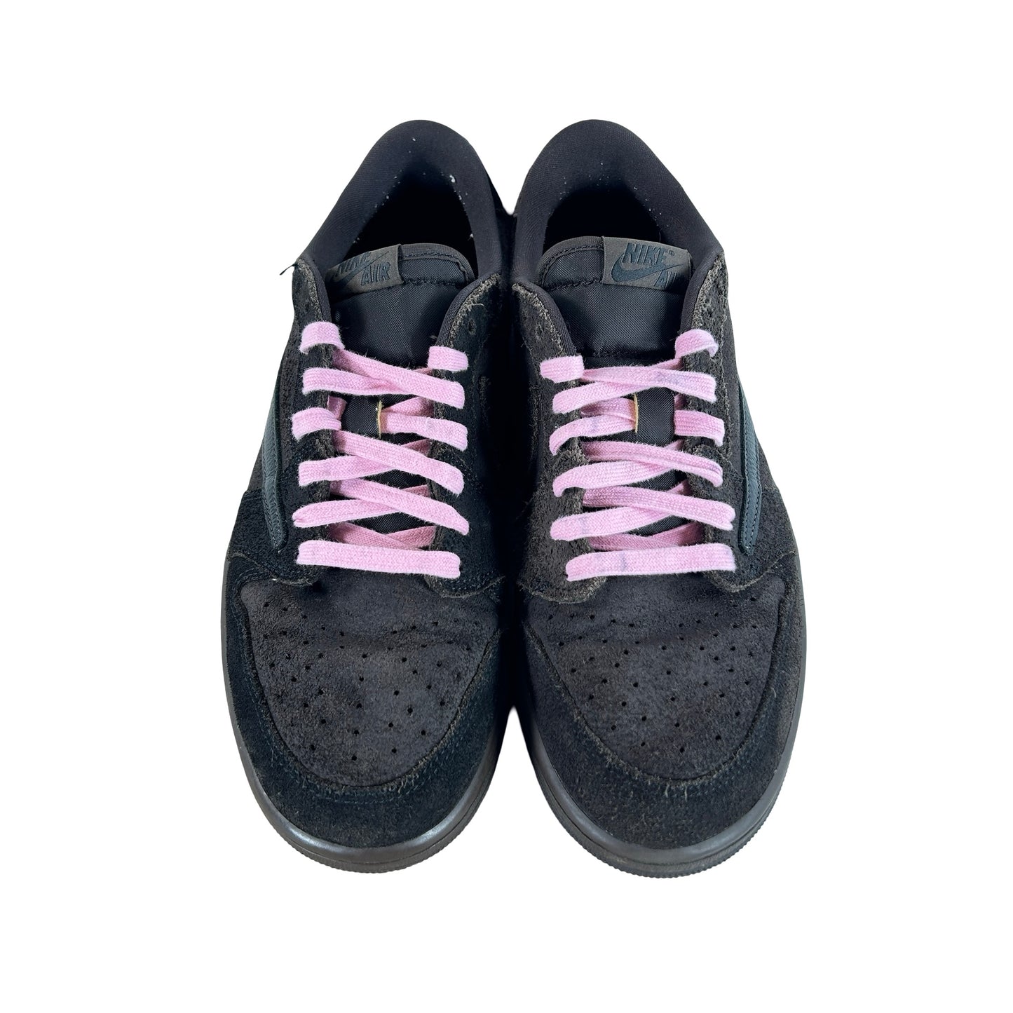 DM7866 202 Jordan 1 Retro Low OG SP Travis Scott Velvet Brown [USED] - 11 M (Used) (No Box)