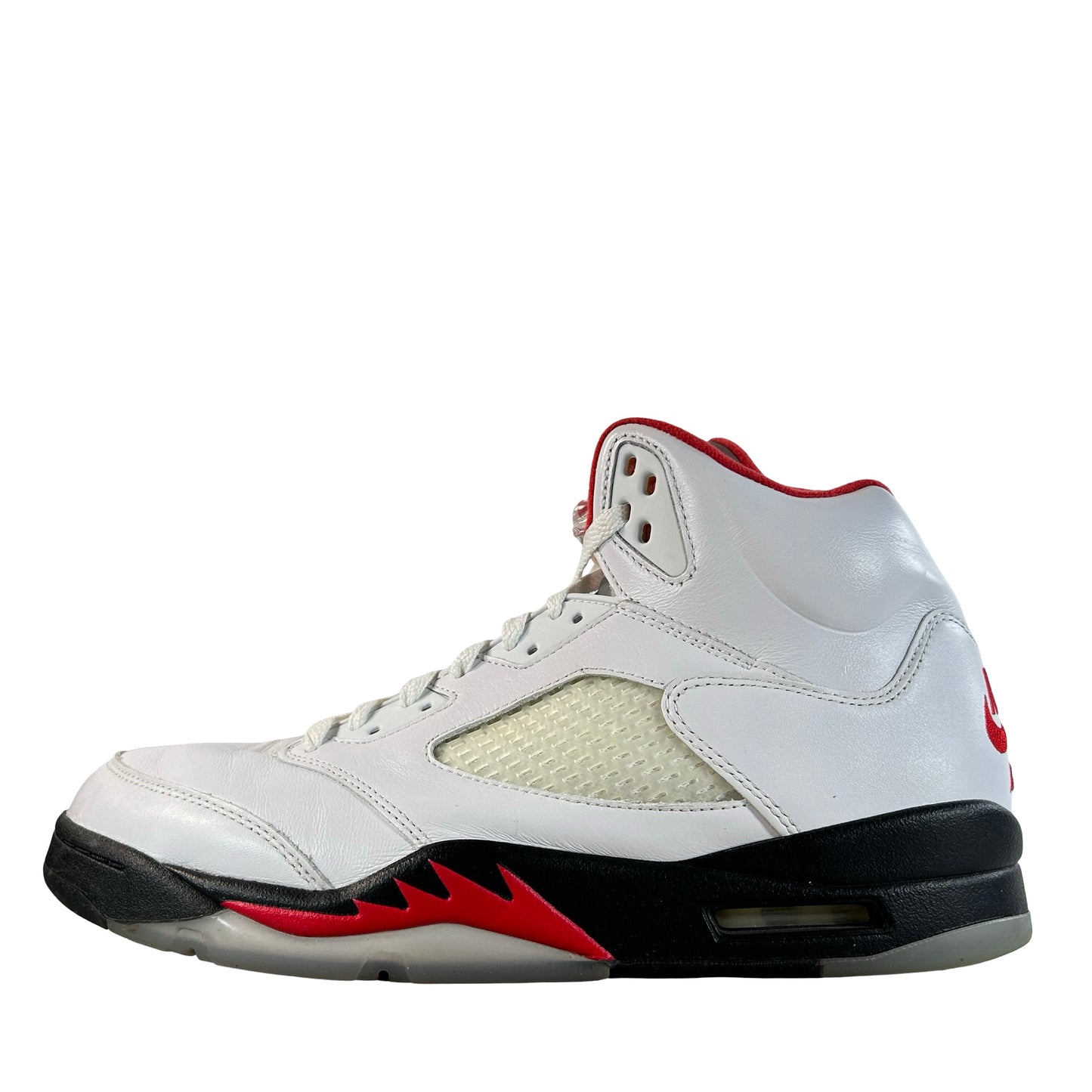 DA1911 102 Jordan 5 Retro Fire Red Silver Tongue (2020) [USED] - 11.5 M (Used3)