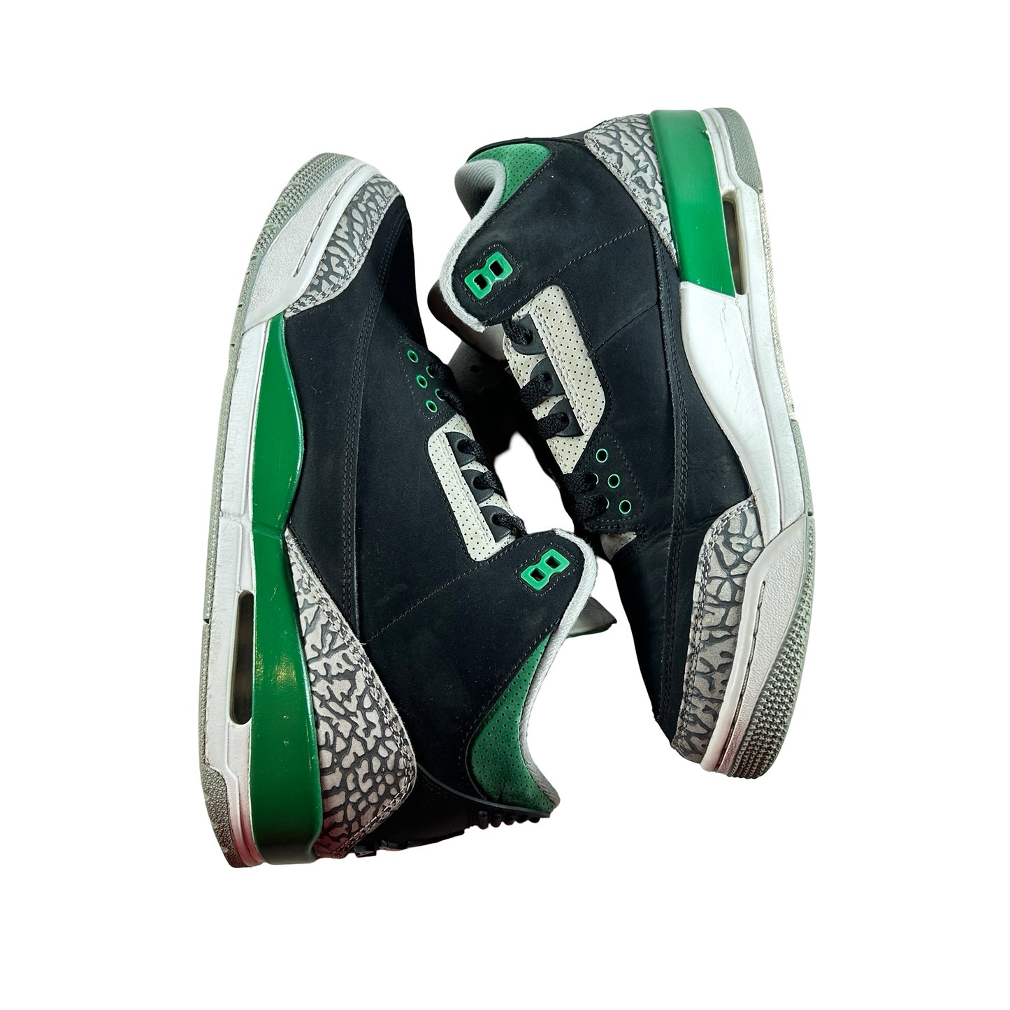 CT8532 030 Jordan 3 Retro Pine Green [USED] - 9.5 M (Used) (Replace Box)