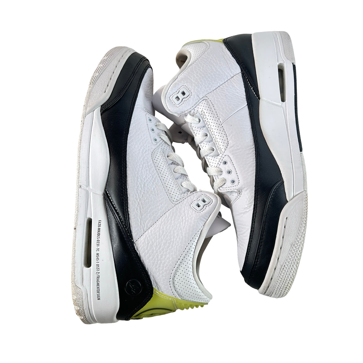 DA3595 100 Jordan 3 Retro Fragment [USED] - 11 M (Used)