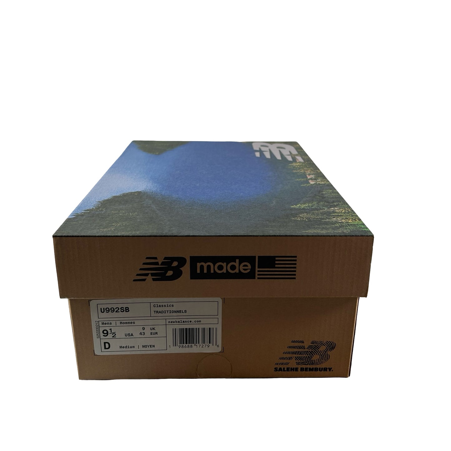 U992SB New Balance 992 MiUSA Salehe Bembury Calm Be The Crater [USED] - 9.5 M (Used)