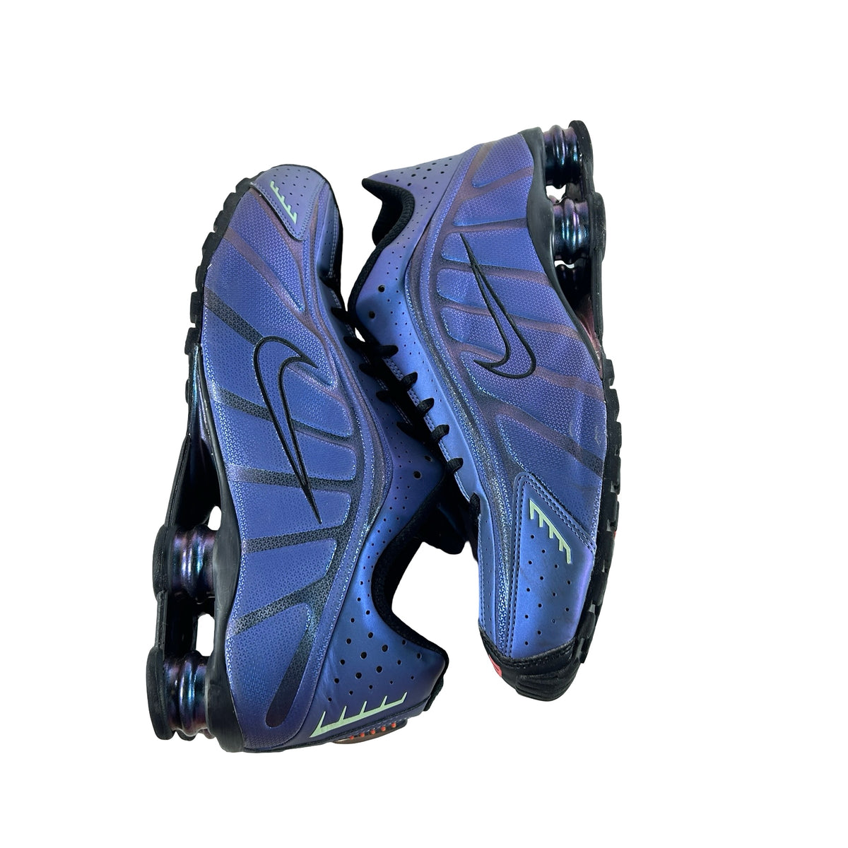 HQ3446 001 Nike Shox R4 Iridescent [USED] - 13 M (Used) (No Box)