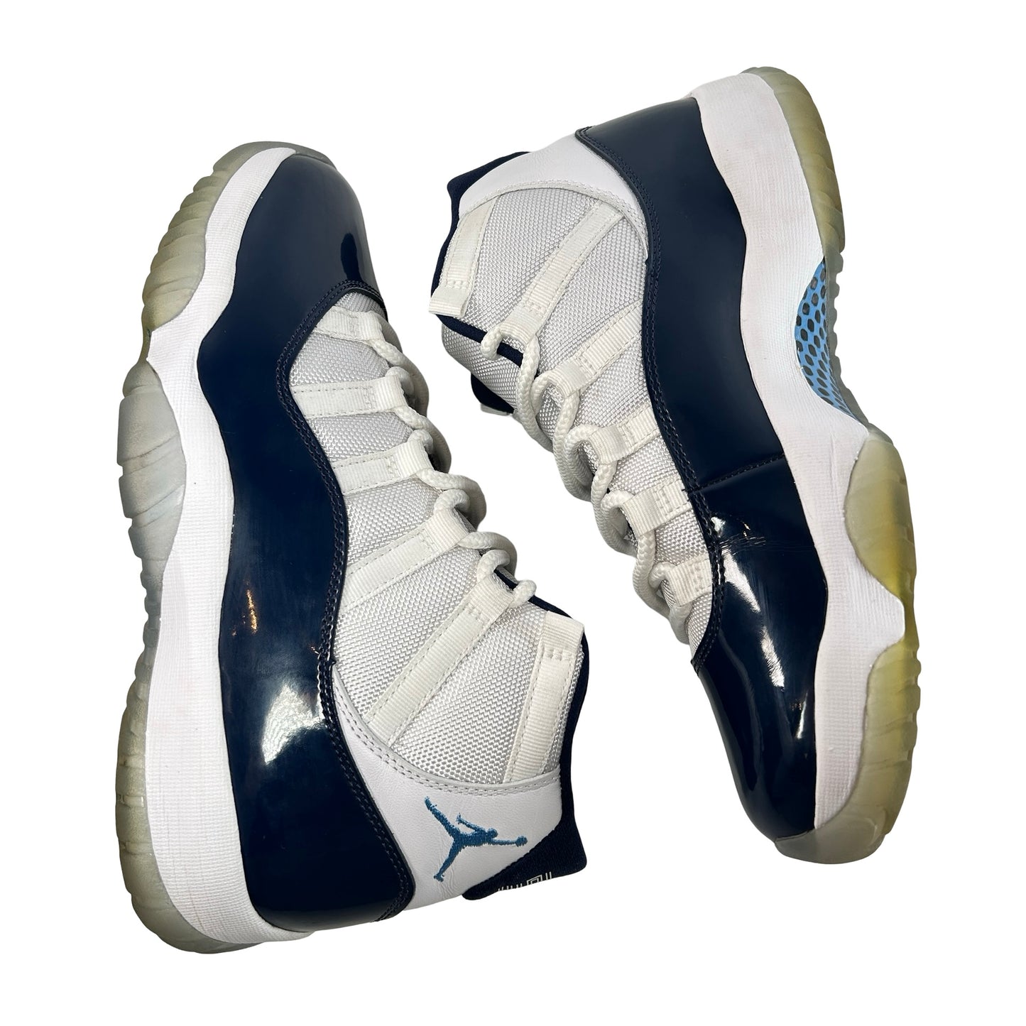 378037 123 Jordan 11 Retro UNC Win Like 82 [USED] - 8.5 M (Used) (No Insoles)