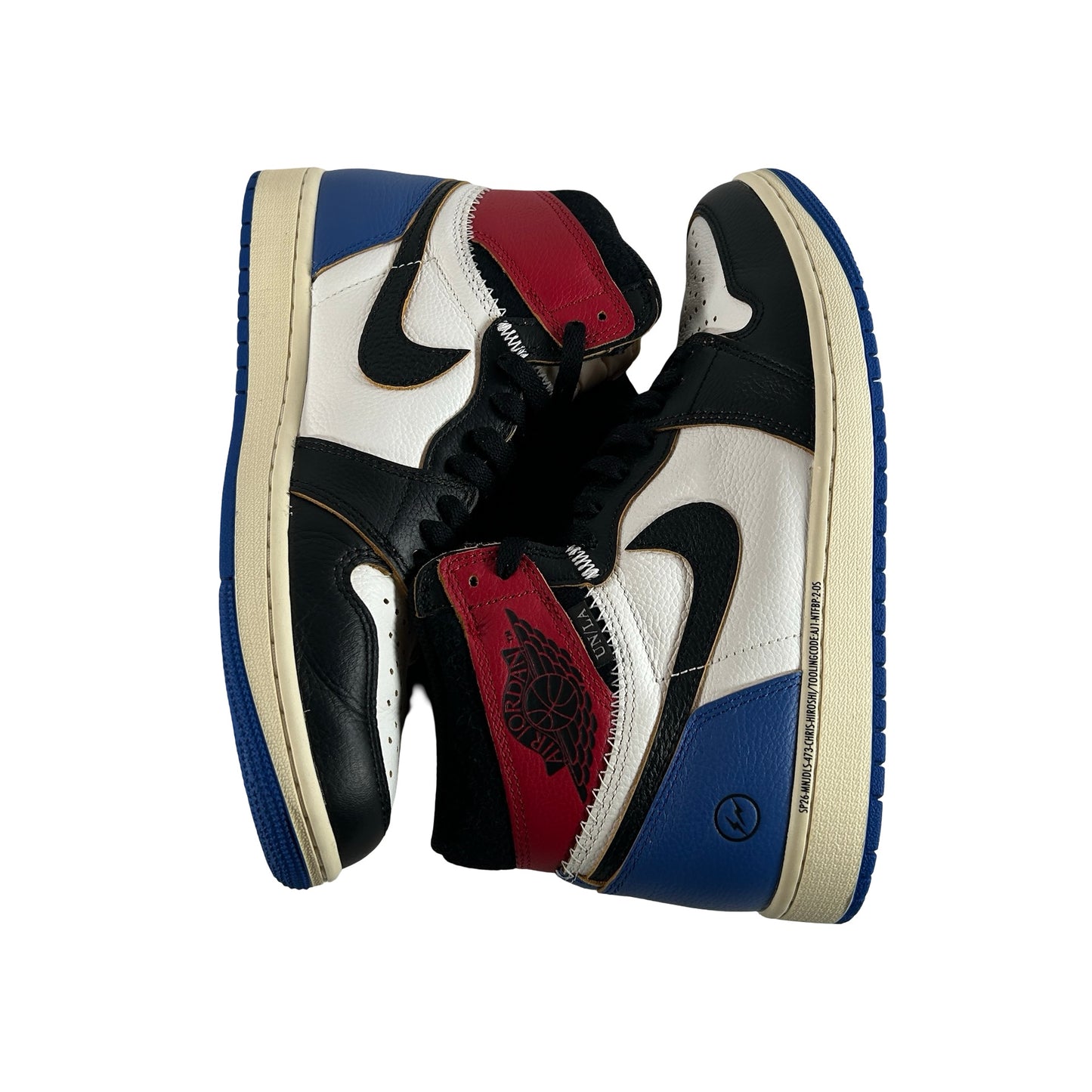 IO7847 002 Jordan 1 Retro High OG SP Fragment x Union LA Varsity Red Sport Royal [USED] - 9.5 M (Used2)