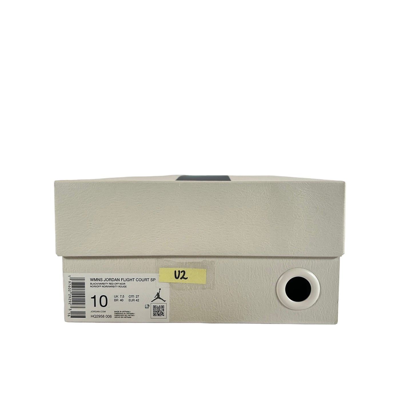 HQ2958 006 Jordan Flight Court Who Decides War Bred (Women's) [USED] - 10 W (Used2)