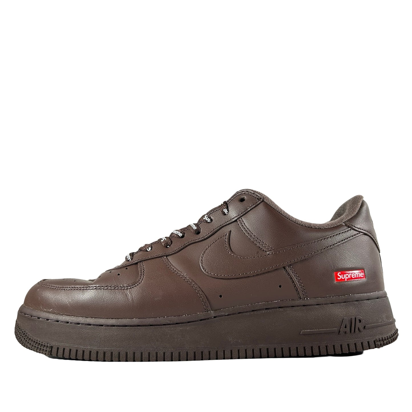 CU9225 200 Nike Air Force 1 Low Supreme Baroque Brown [USED] - 11 M (Used) (No Box)