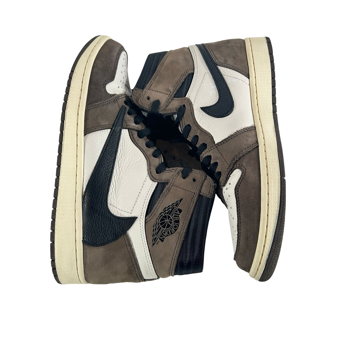 CD4487 100 Jordan 1 Retro High OG SP Travis Scott Mocha [USED] - 9 M (Used3)
