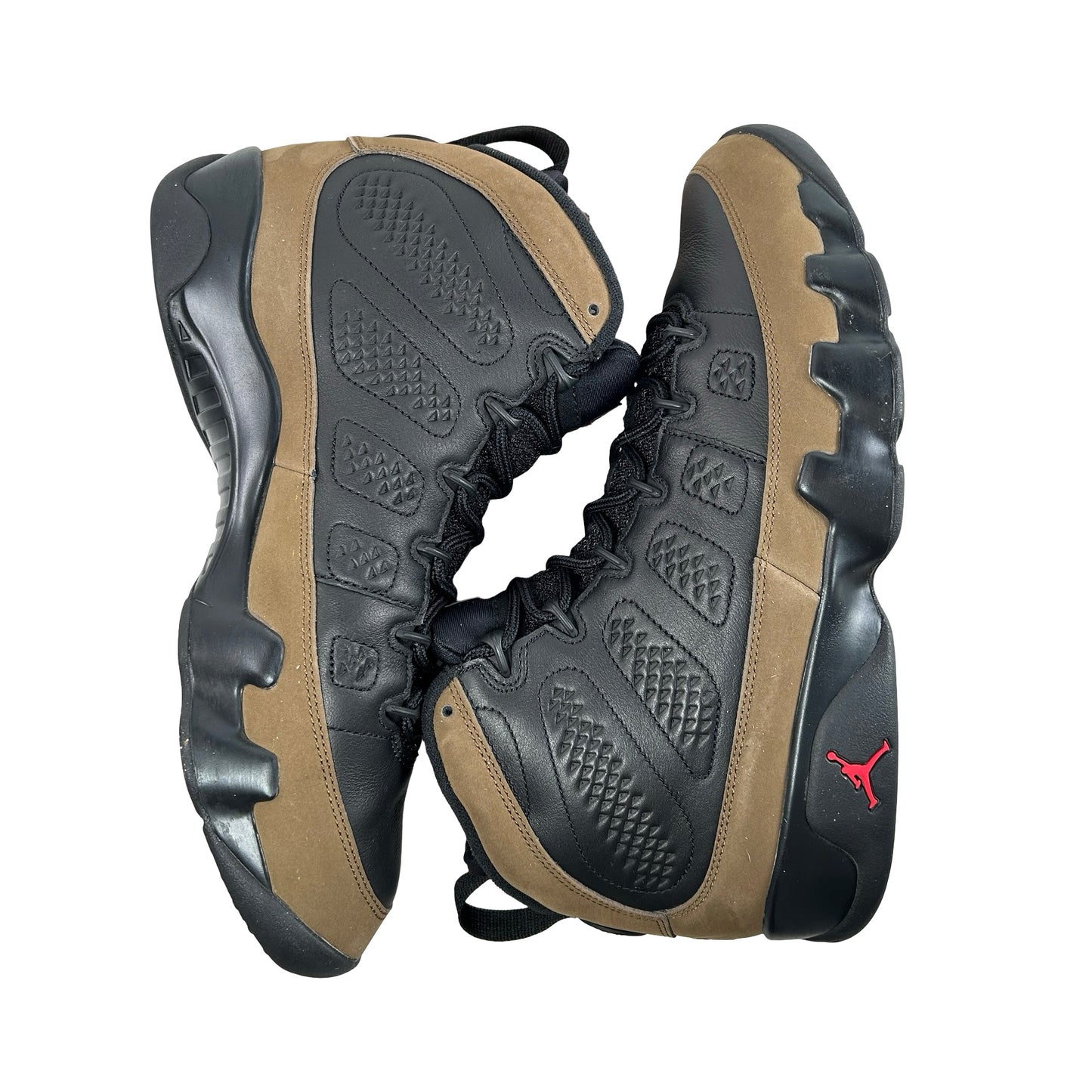 HV4794 030 Air Jordan 9 Retro Olive (2024) [USED] - 11.5 M (Used11)