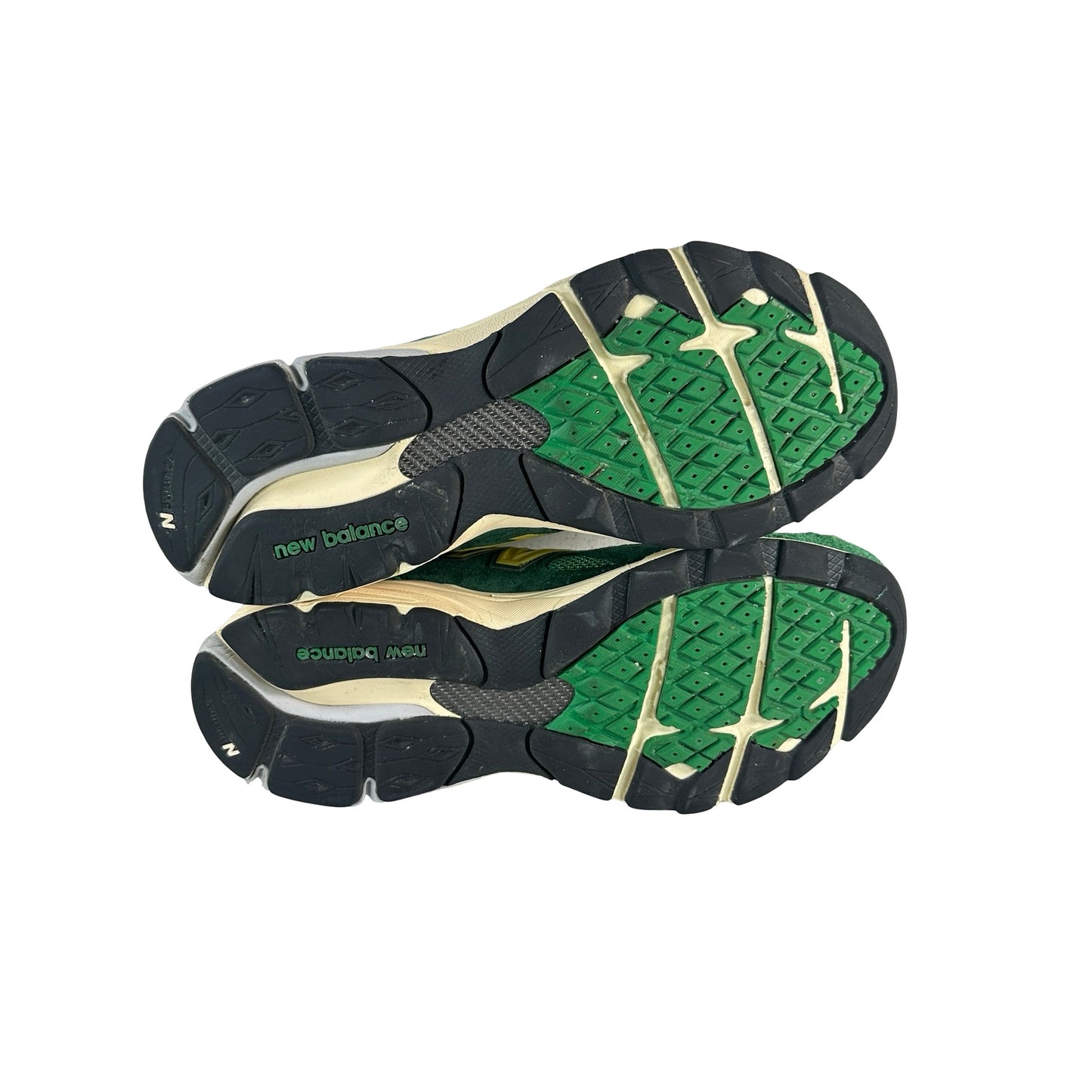 M990GG3 New Balance 990v3 MiUSA Varsity Green Gold [USED] - 7 M (Used)