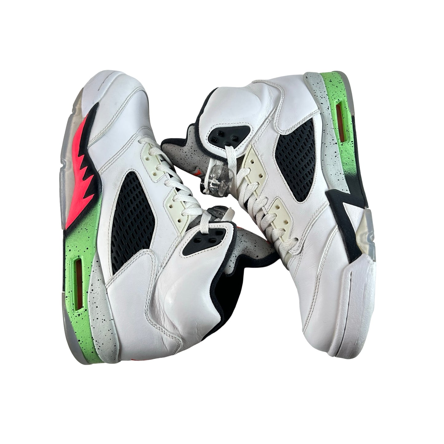 136027 115 Jordan 5 Retro Poison Green [USED] - 9 M (Used) (No Box)