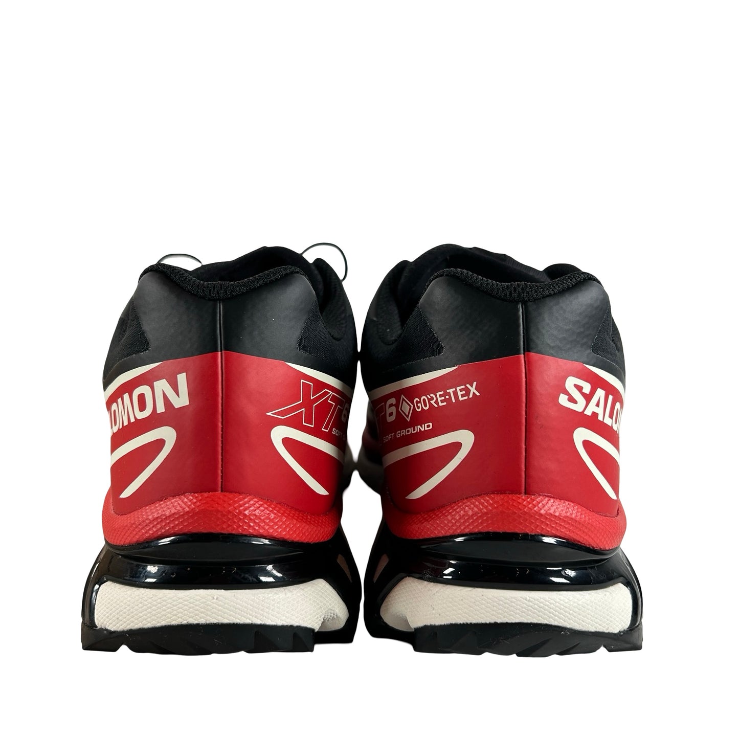 L47974900 Salomon XT-6 Gore-Tex Black Flame Scarlet [USED] - 10.5 M (Used)