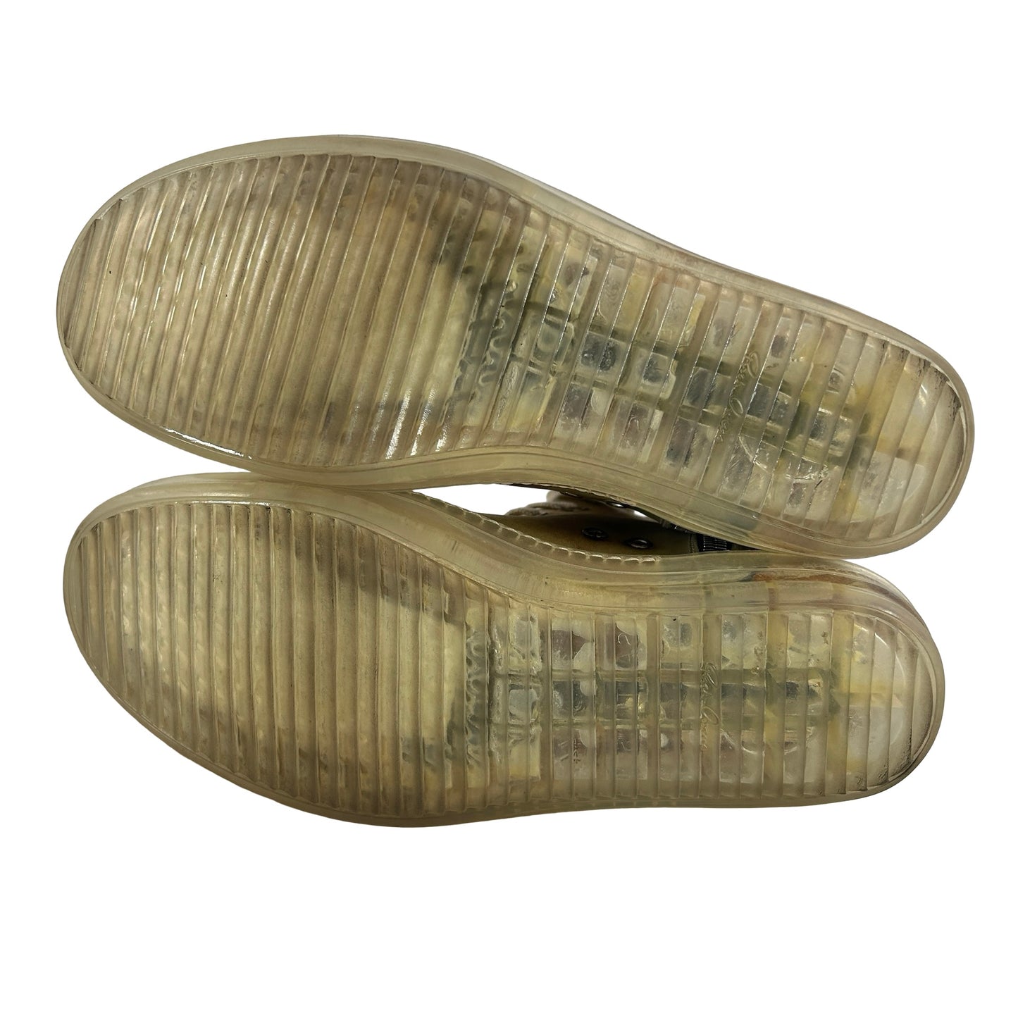 RU01C4890 LCT 211010 Rick Owens EDFU High Natural Transparent [USED] - EU 44 (Used)